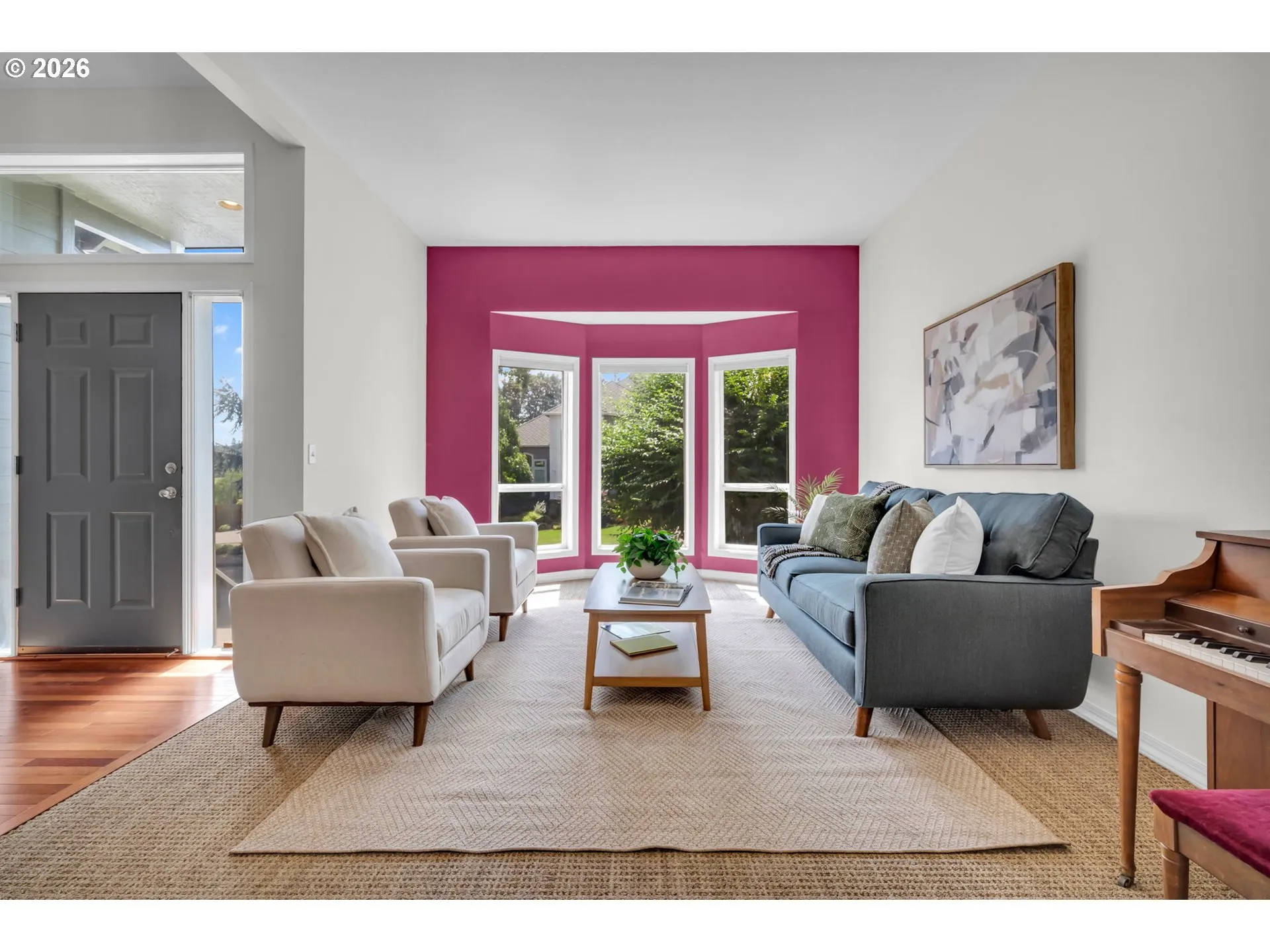 Living Room-View From