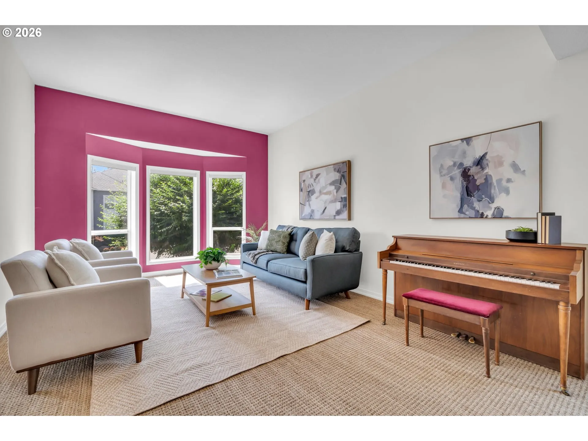 Living Room-Vaulted Ceilings