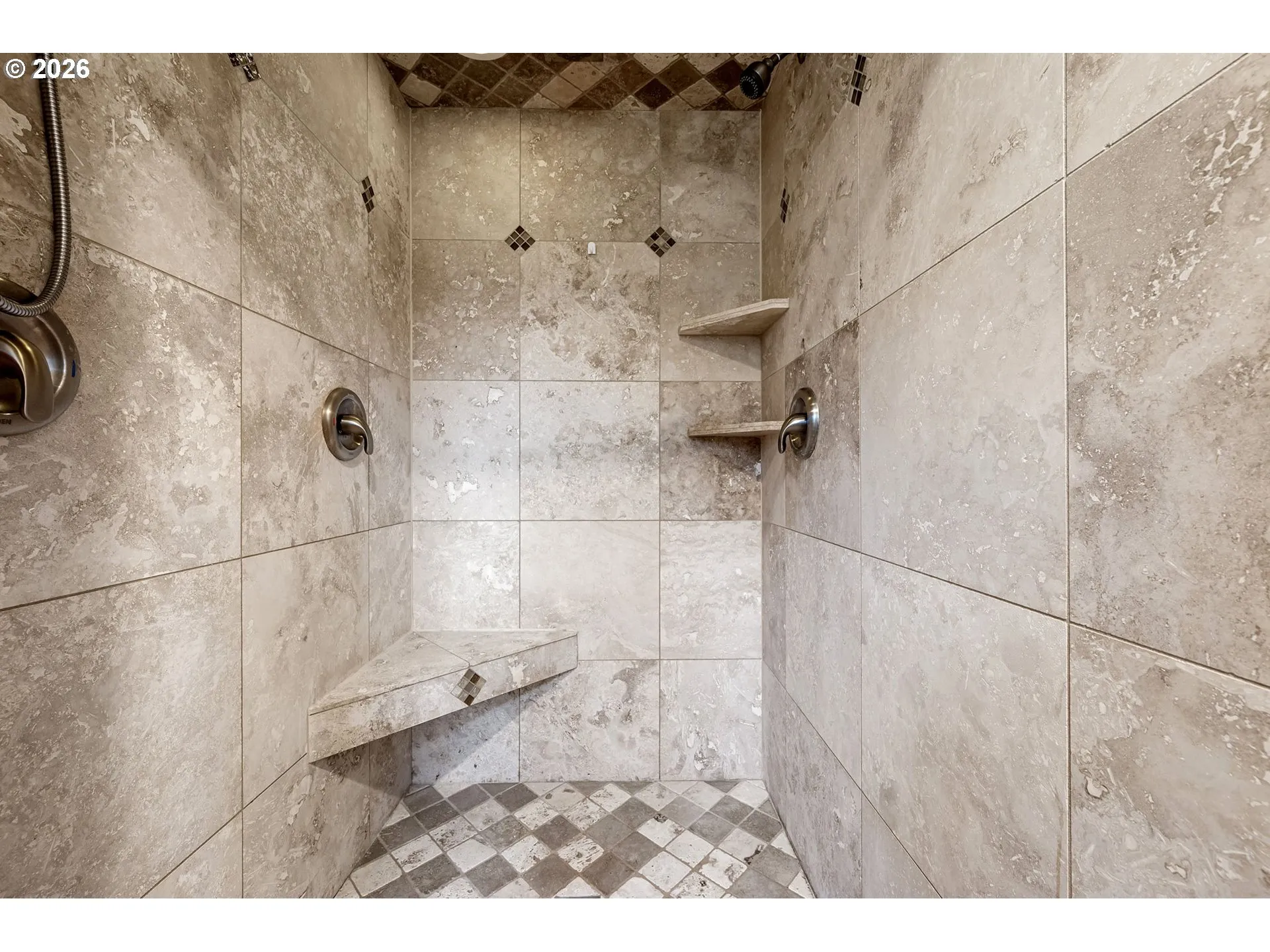 Bathroom, Attached-Walk in Shower