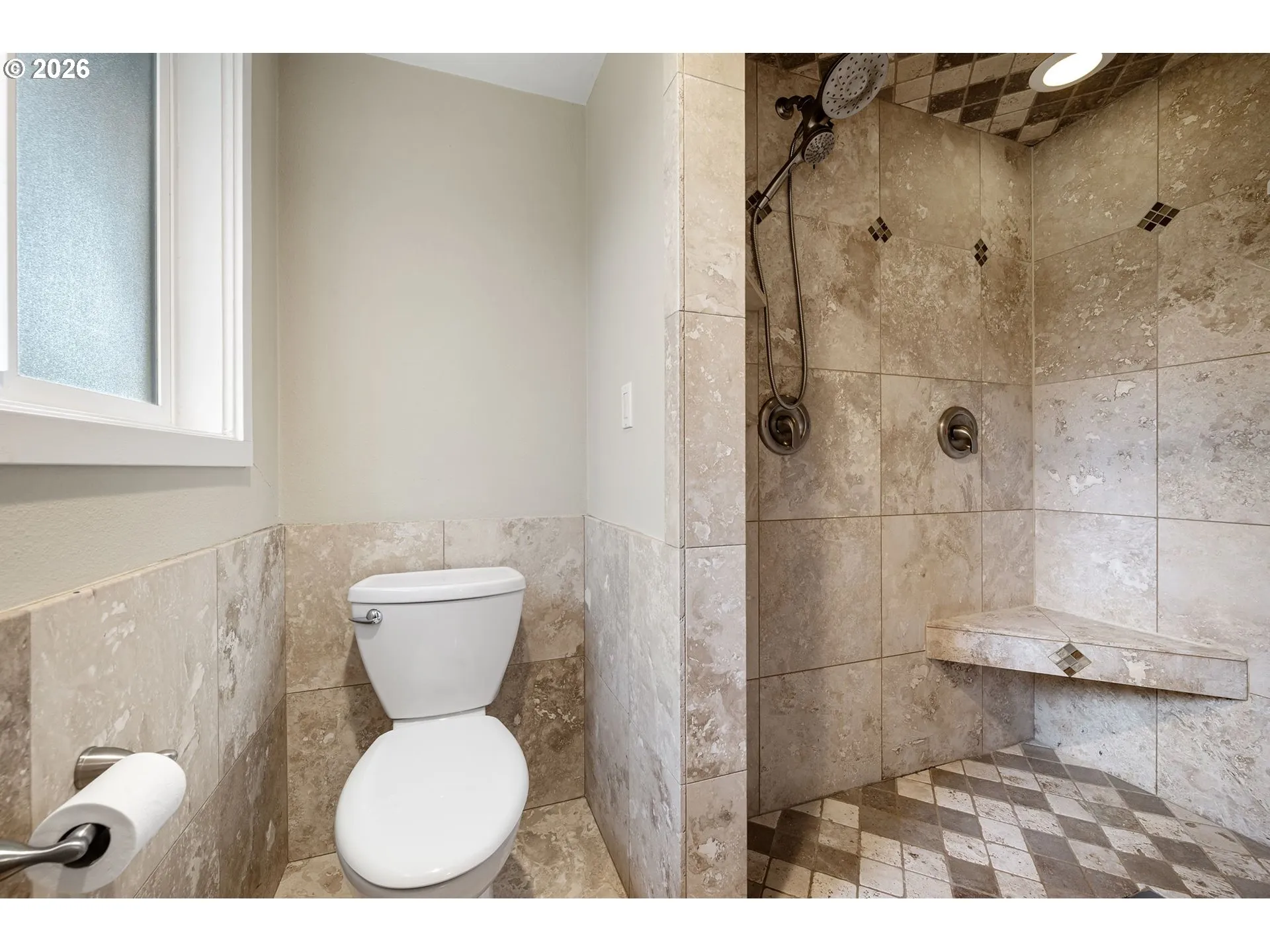 Bathroom, Attached-Walk in Shower