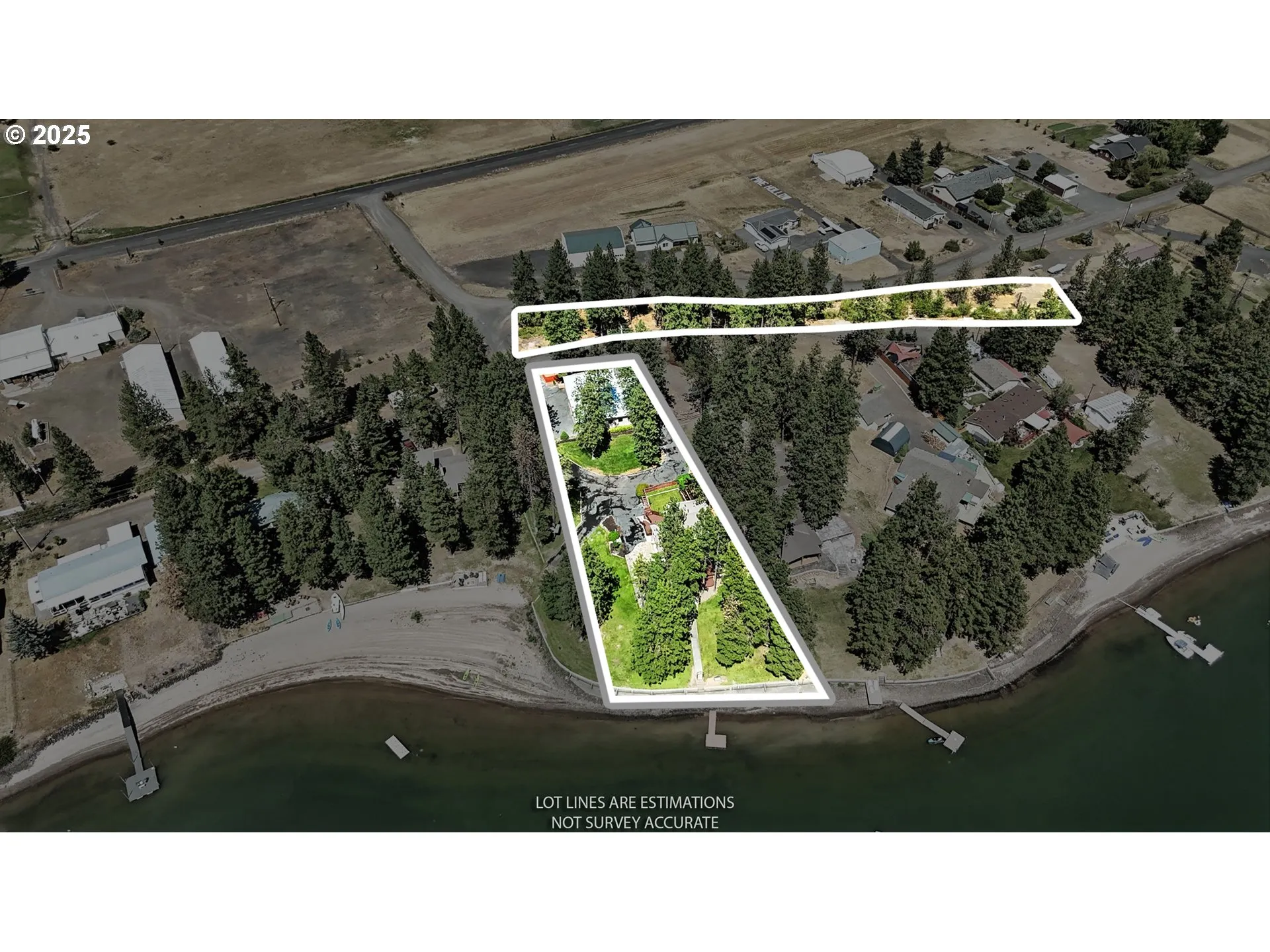 Approximate Property Lines-Aerial