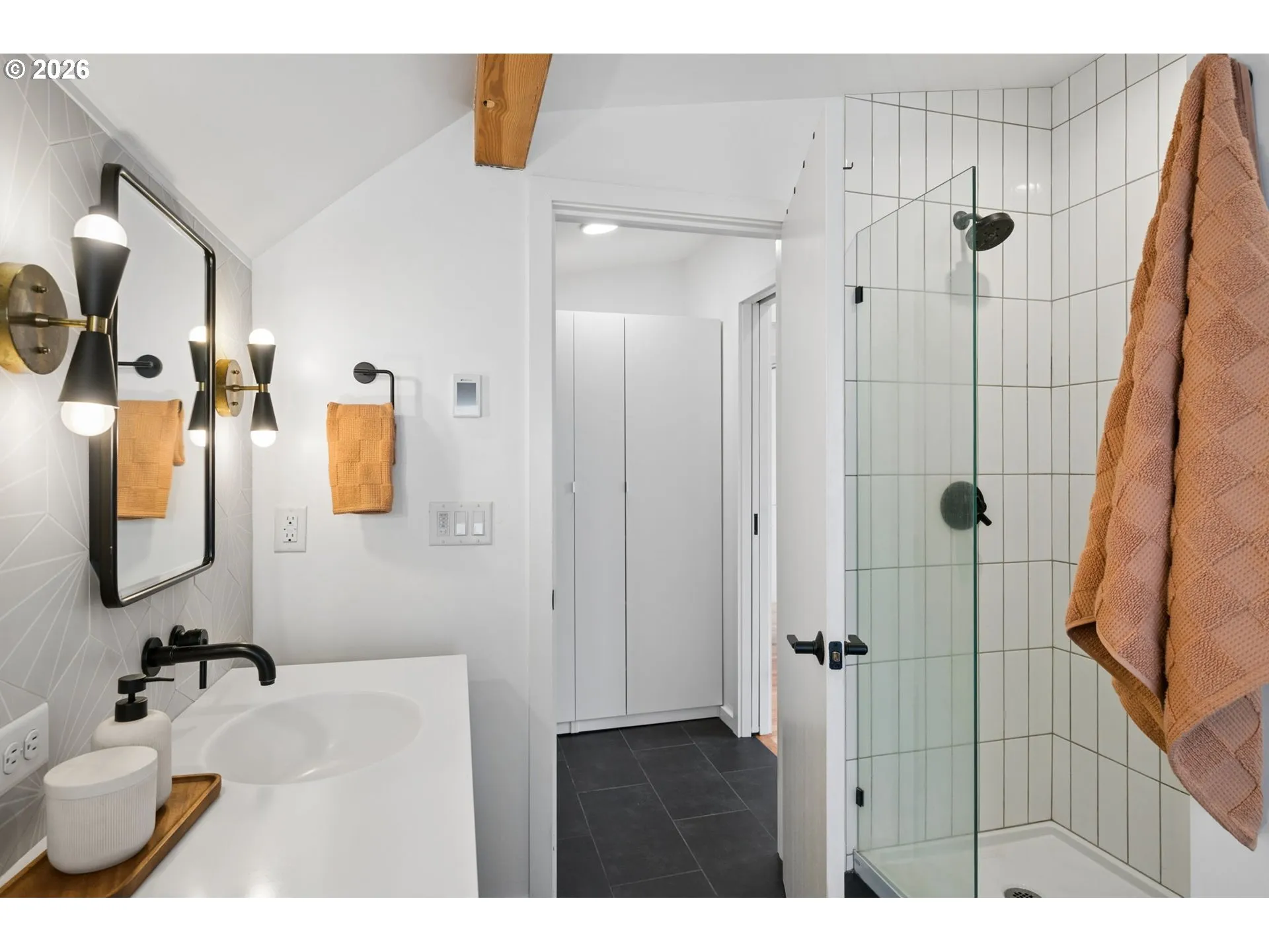 Bathroom, Attached-Walk in Shower