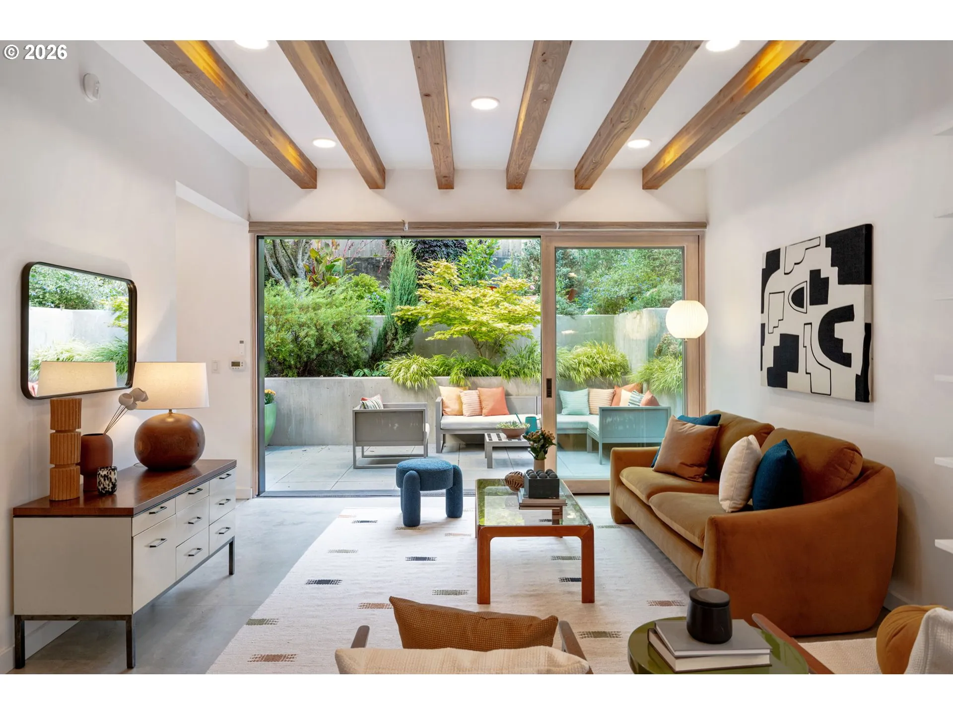 Living Room-View From