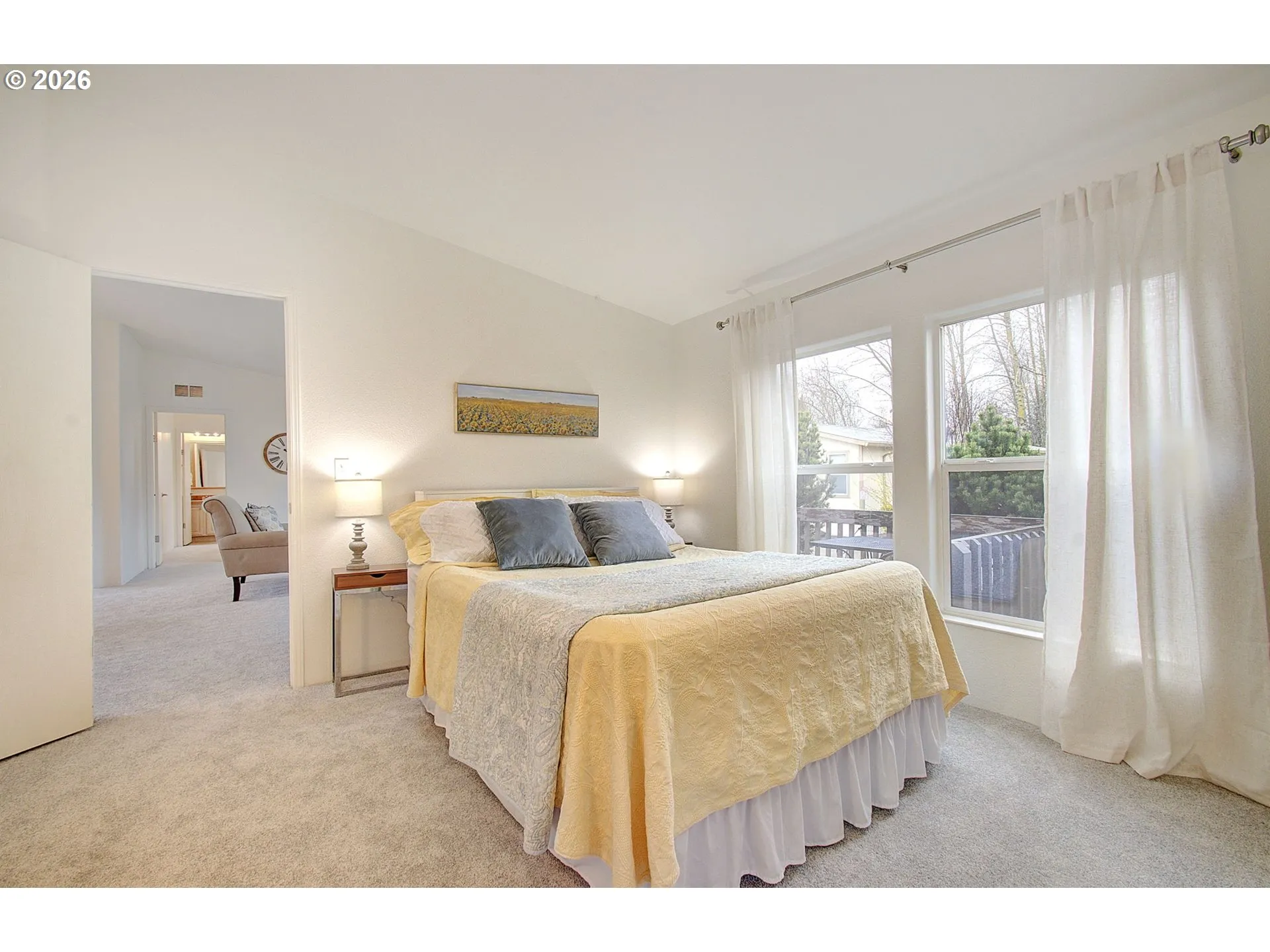Primary Bedroom-Vaulted Ceilings