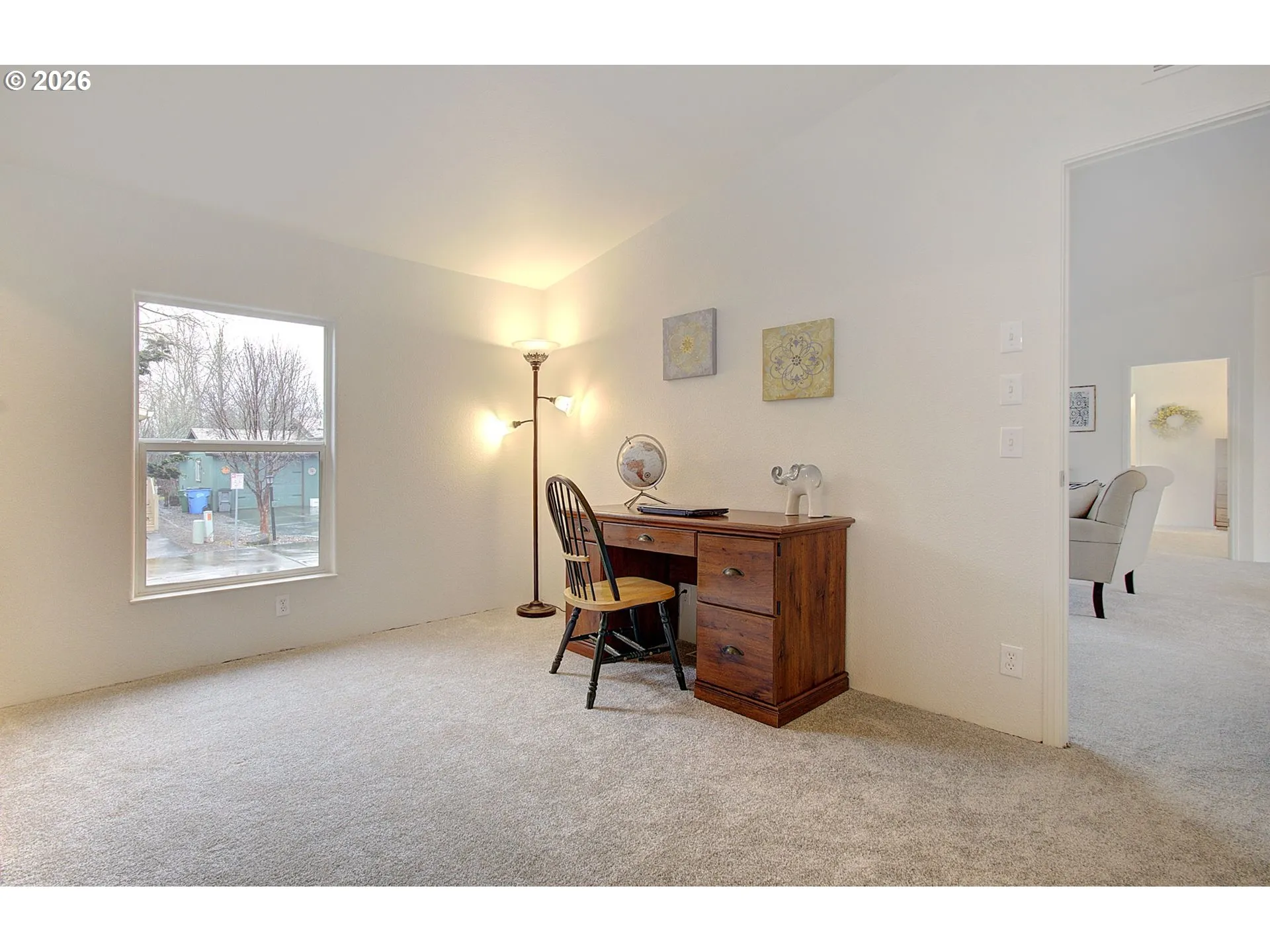 Bedroom, Primary #2-Vaulted Ceilings
