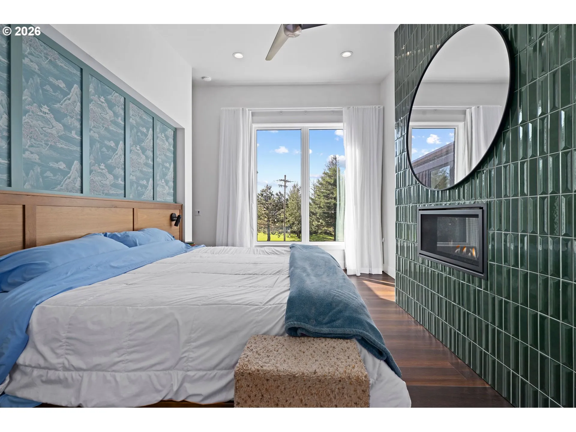 Owner's Suite Bedroom-Vaulted Ceilings