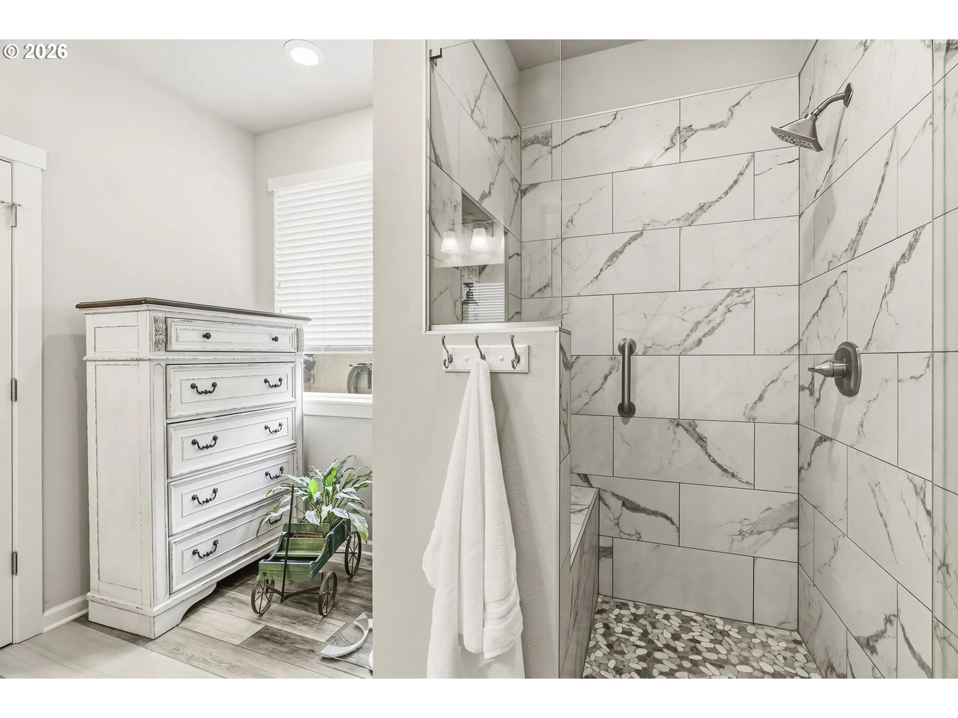 Bathroom, Attached-Walk in Shower