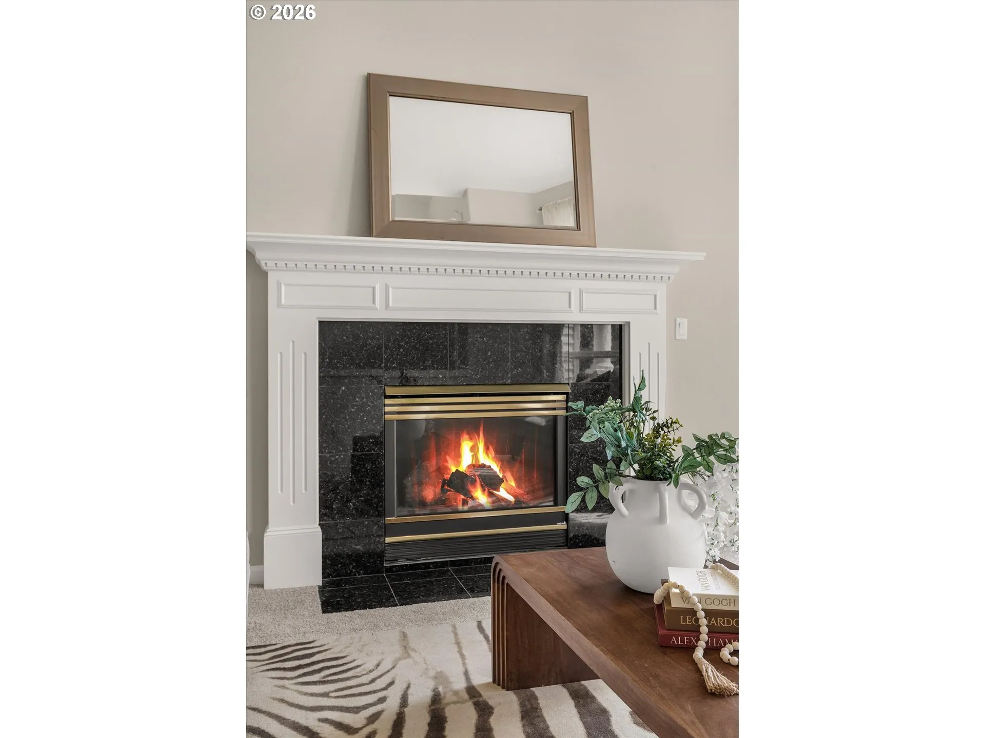 Living Room-Fireplace