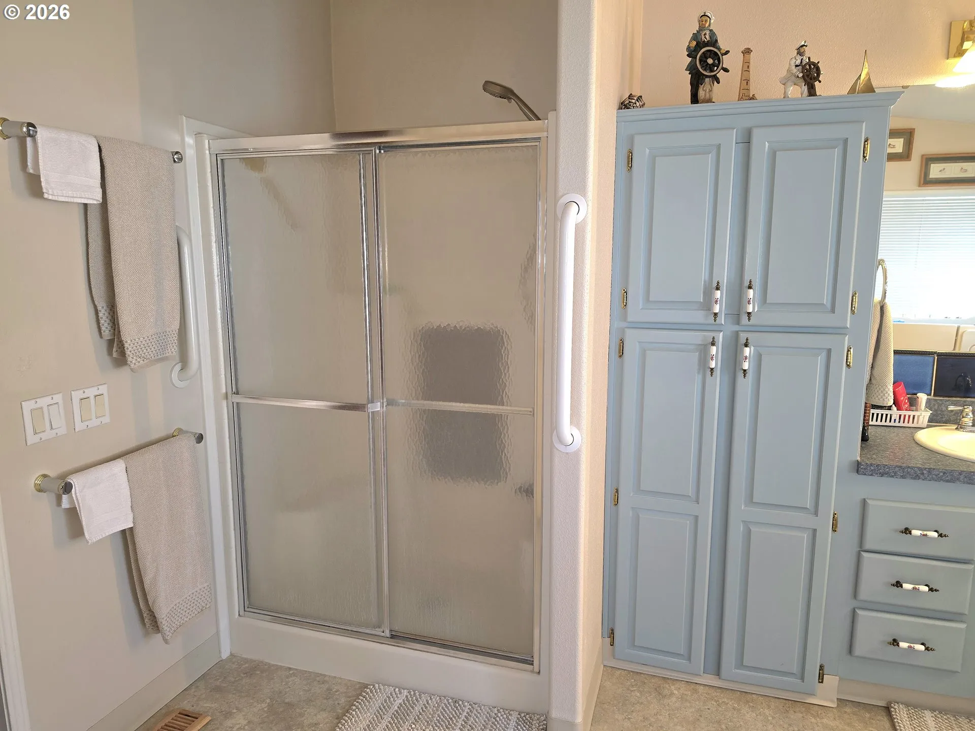 Bathroom, Attached-Walk in Shower