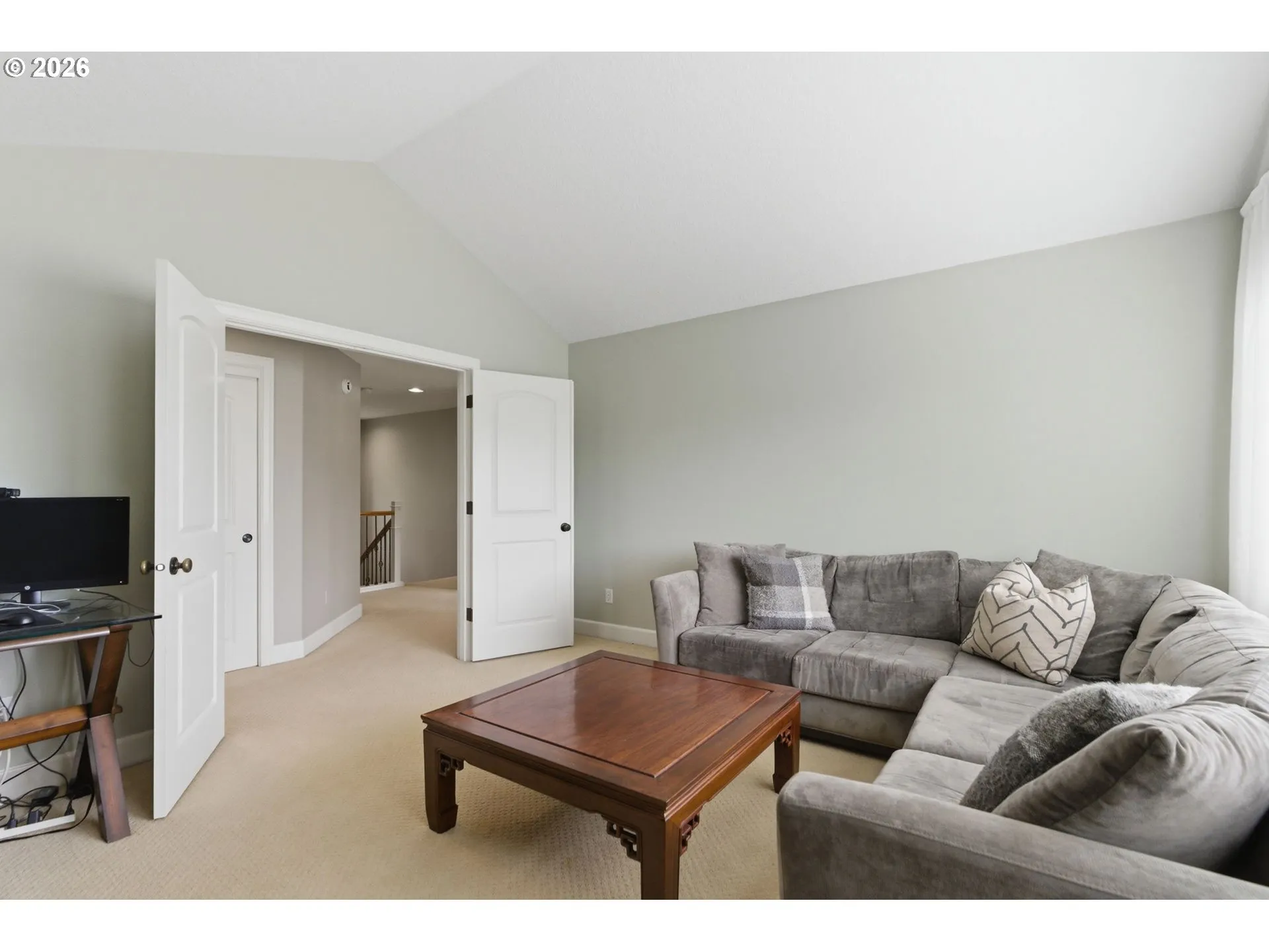 Bonus Room-Vaulted Ceilings