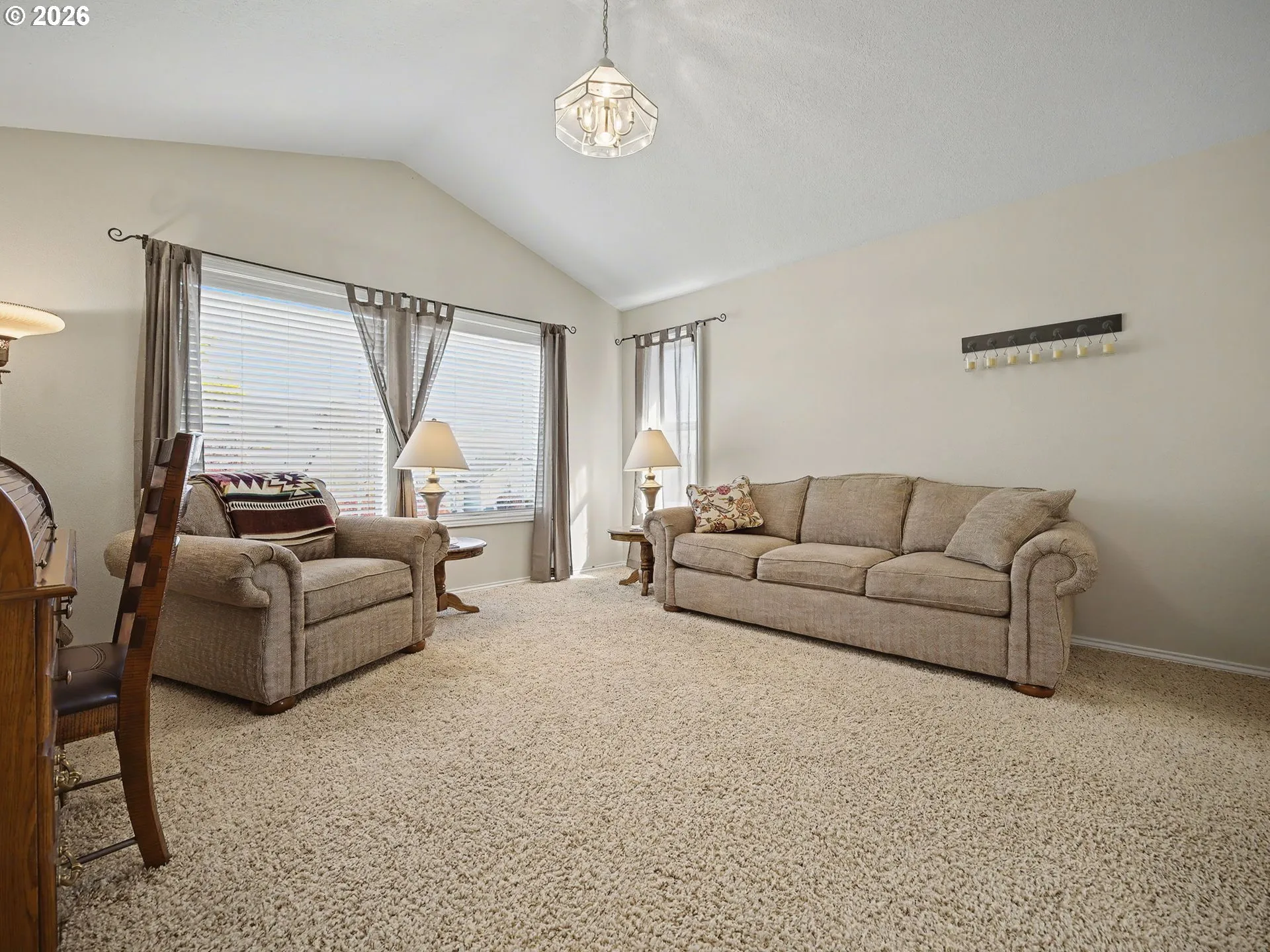 Living Room-Vaulted Ceilings