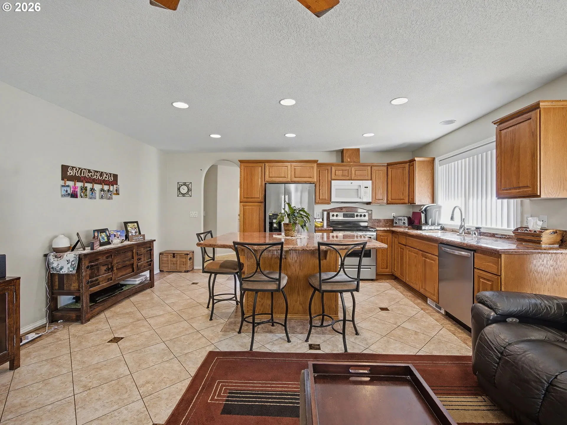 Kitchen/Family Room-Ceiling Fan