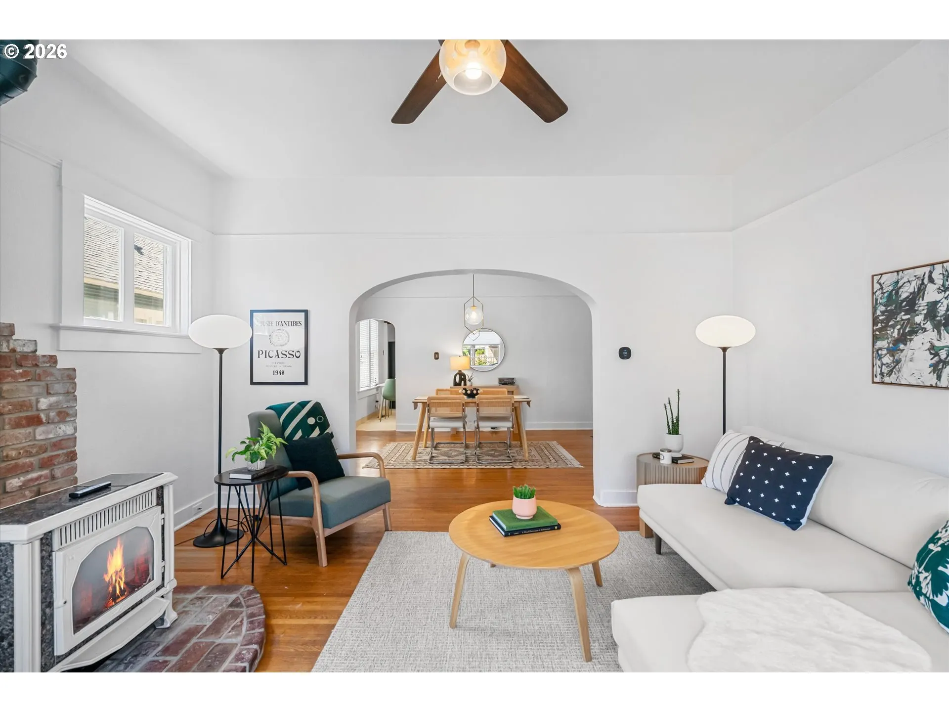 Living Room-View From
