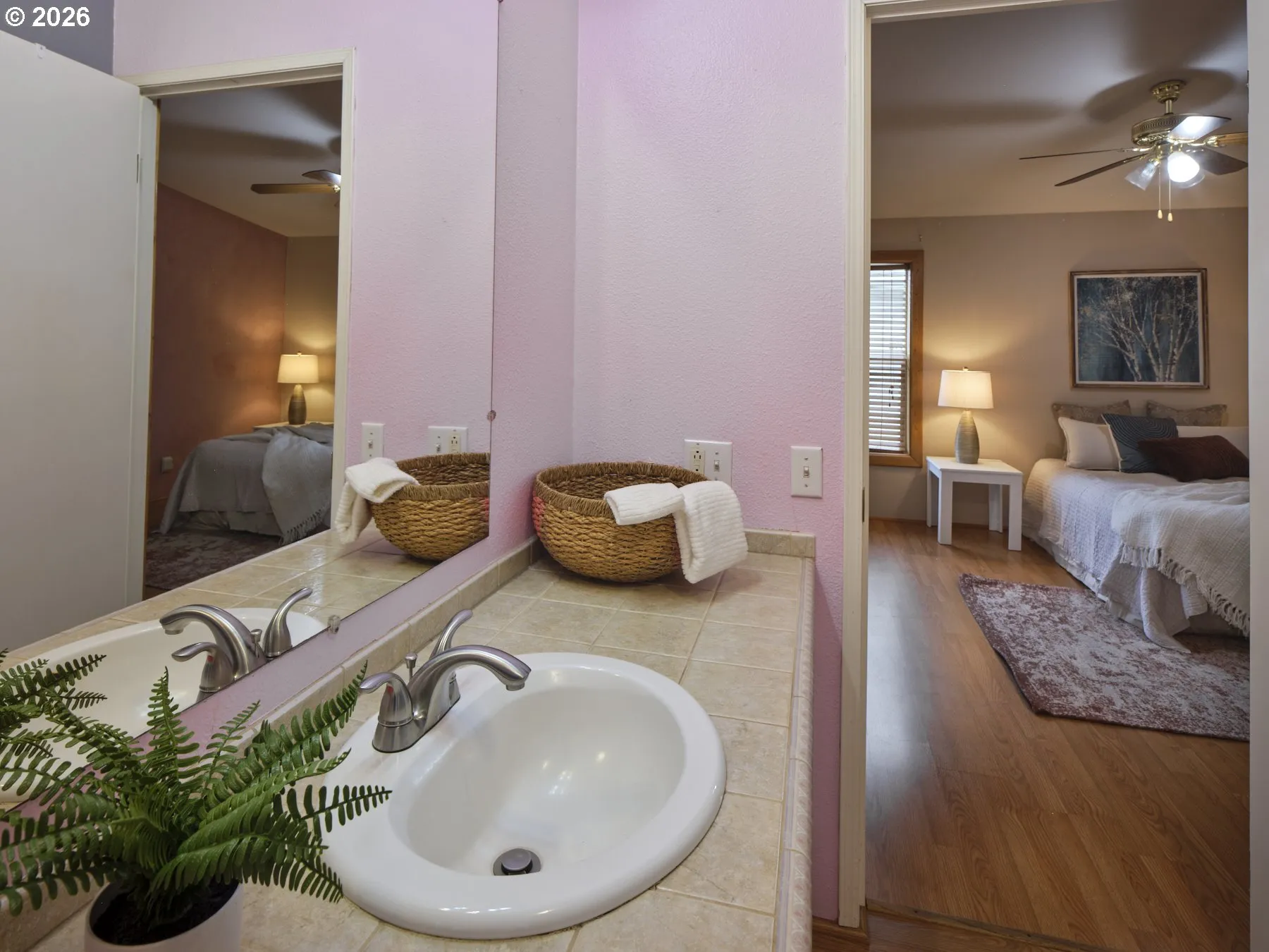 Primary Bedroom-Attached Bathroom