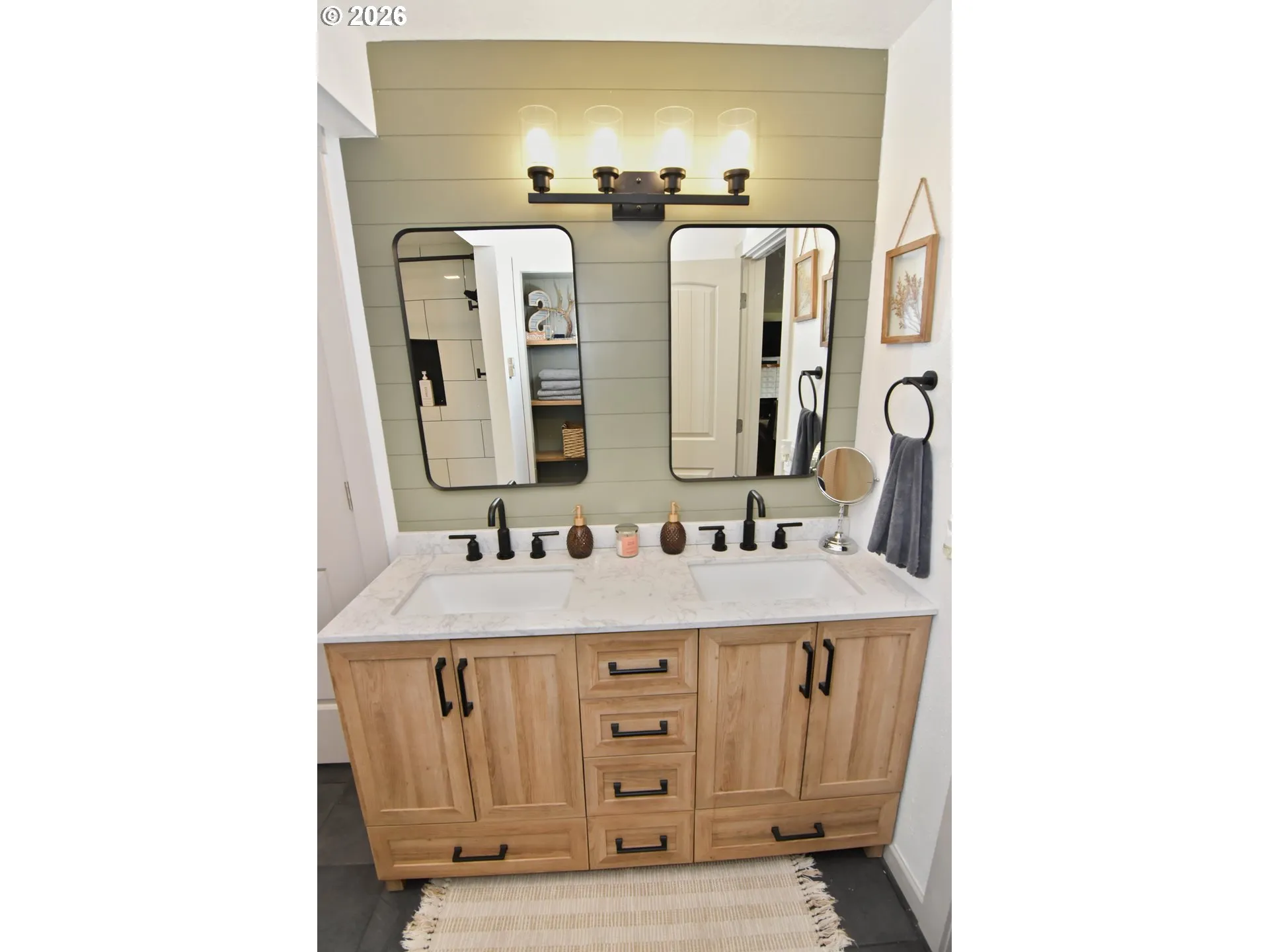 Bathroom-Double Sinks