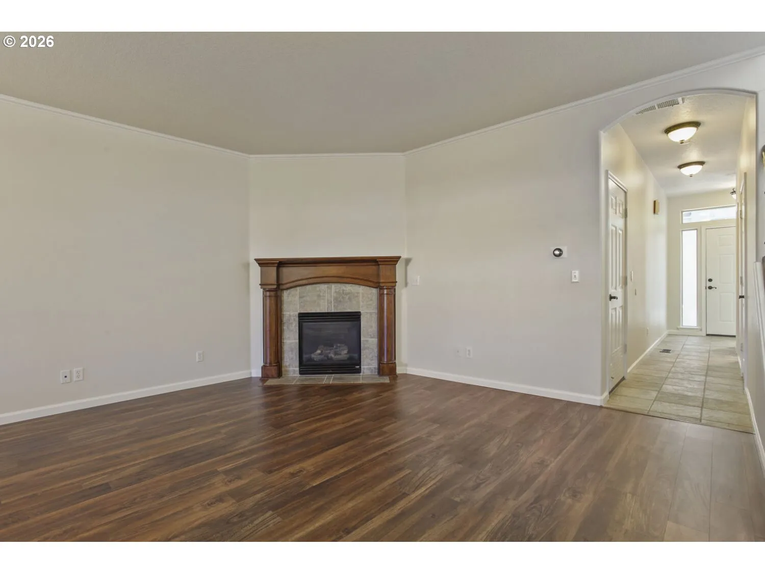 Living Room-Fireplace