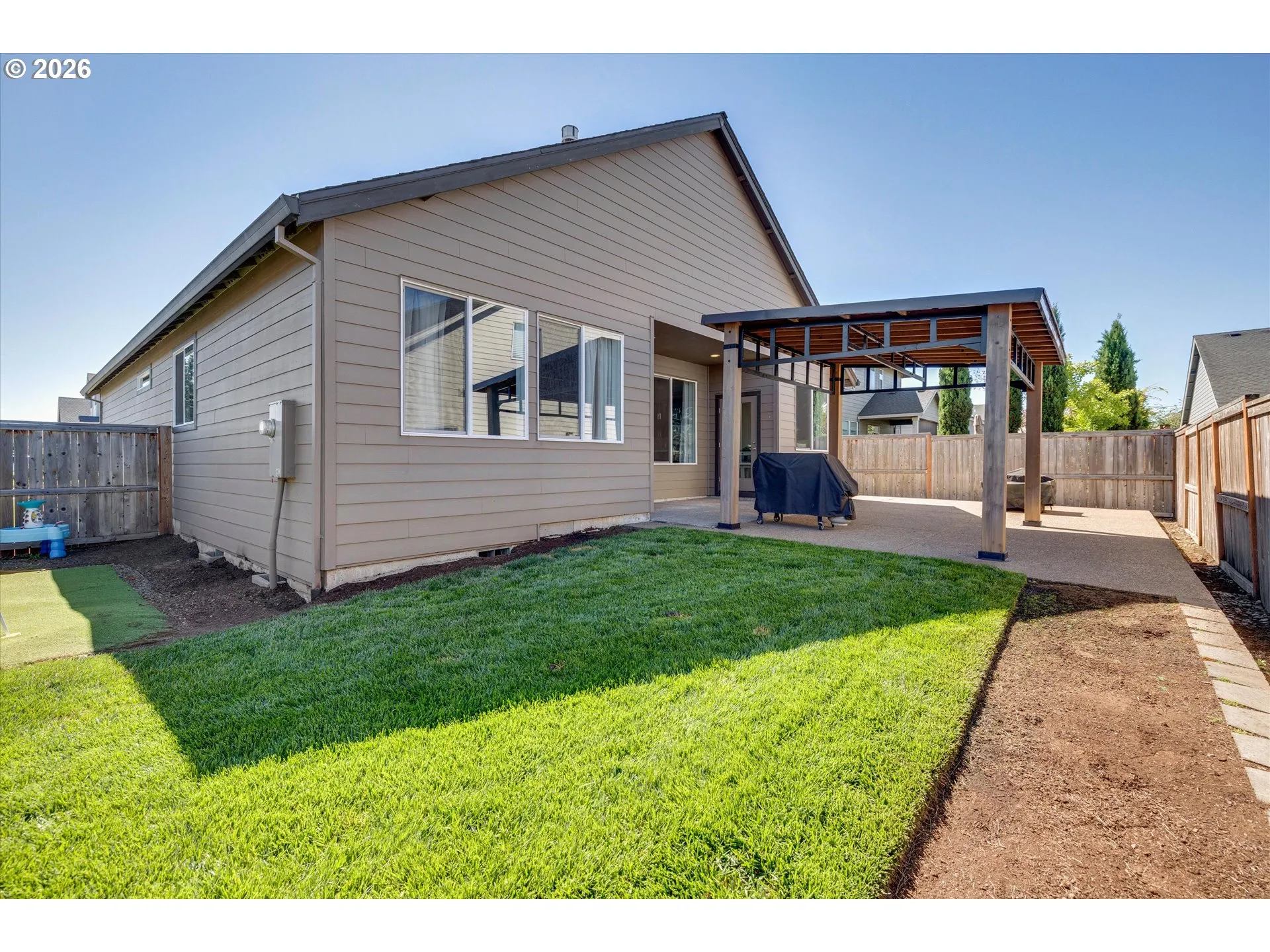 Backyard-View From