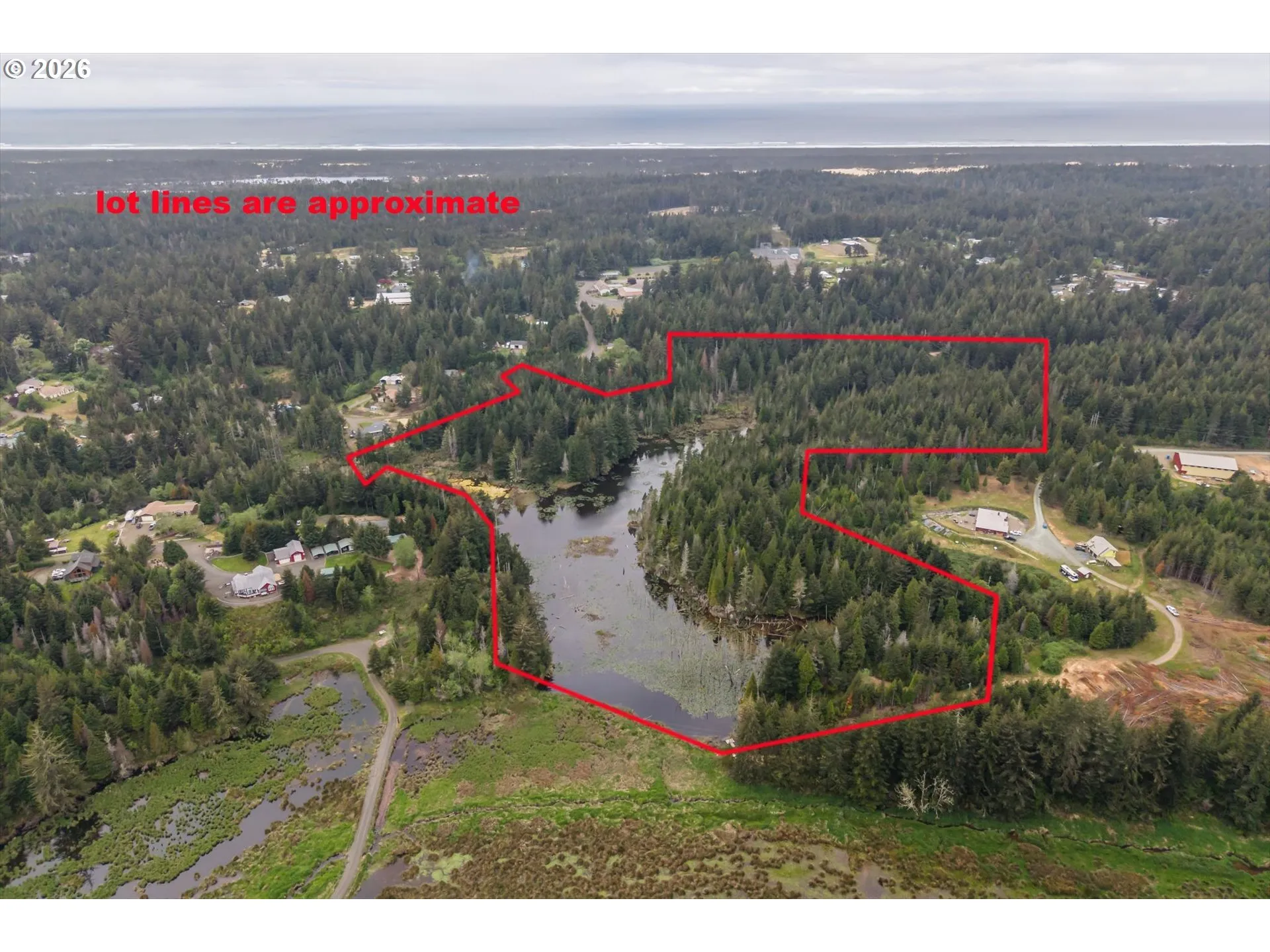 Approximate Property Lines-Aerial