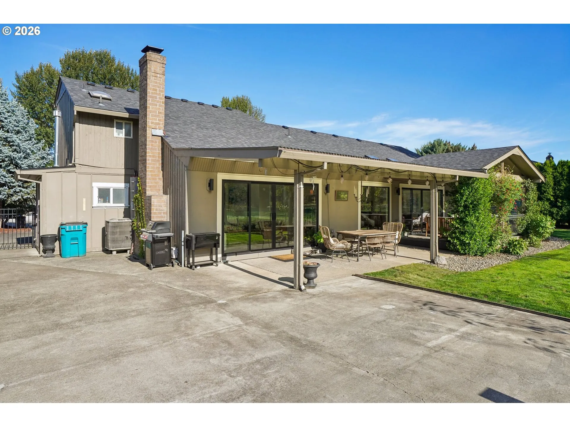 Backyard-View From