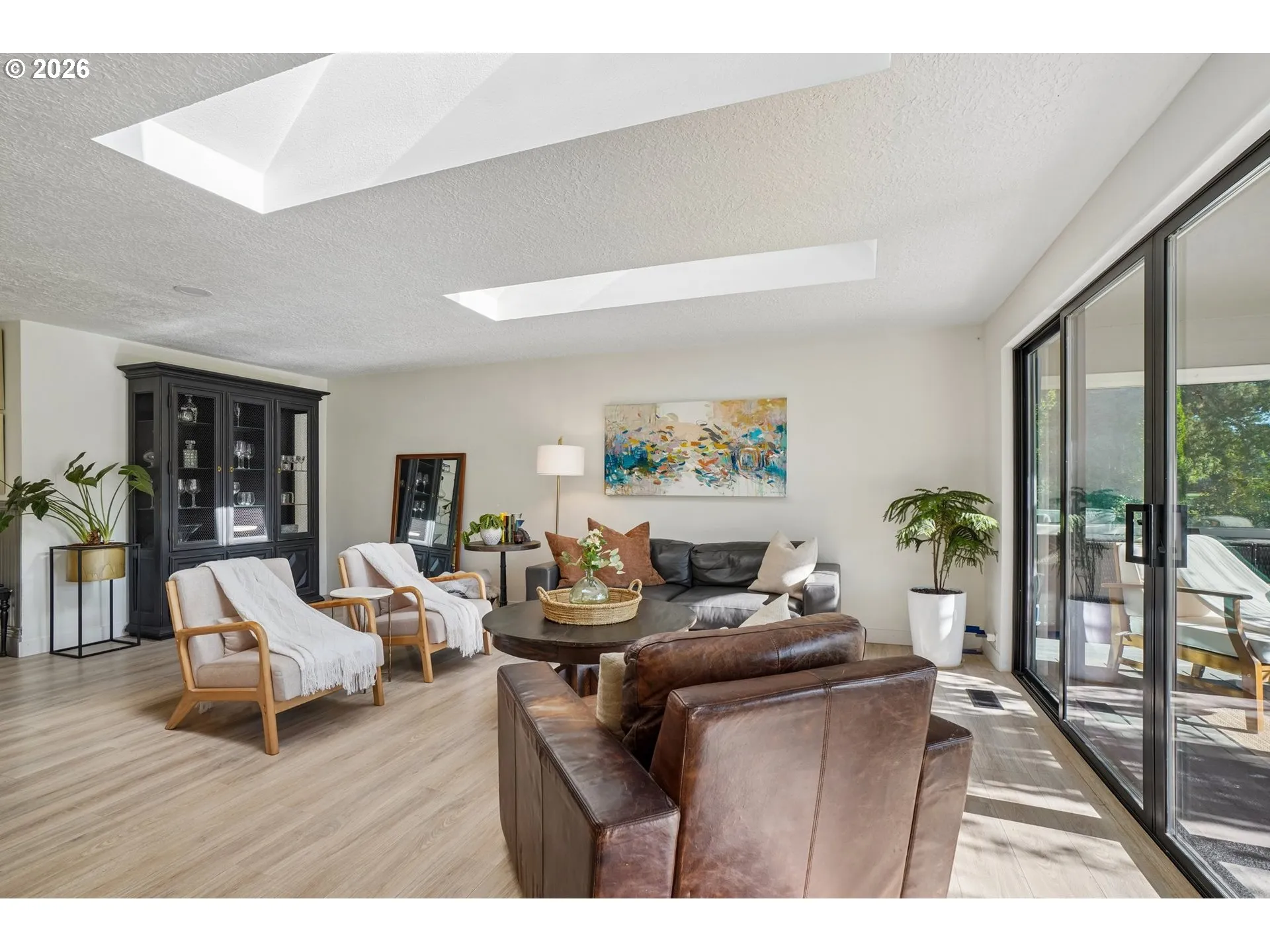 Living Room-Skylight