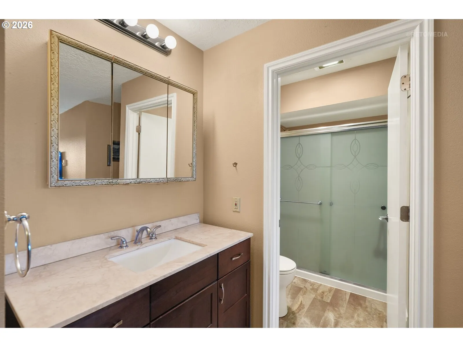 Primary Bedroom-Attached Bathroom