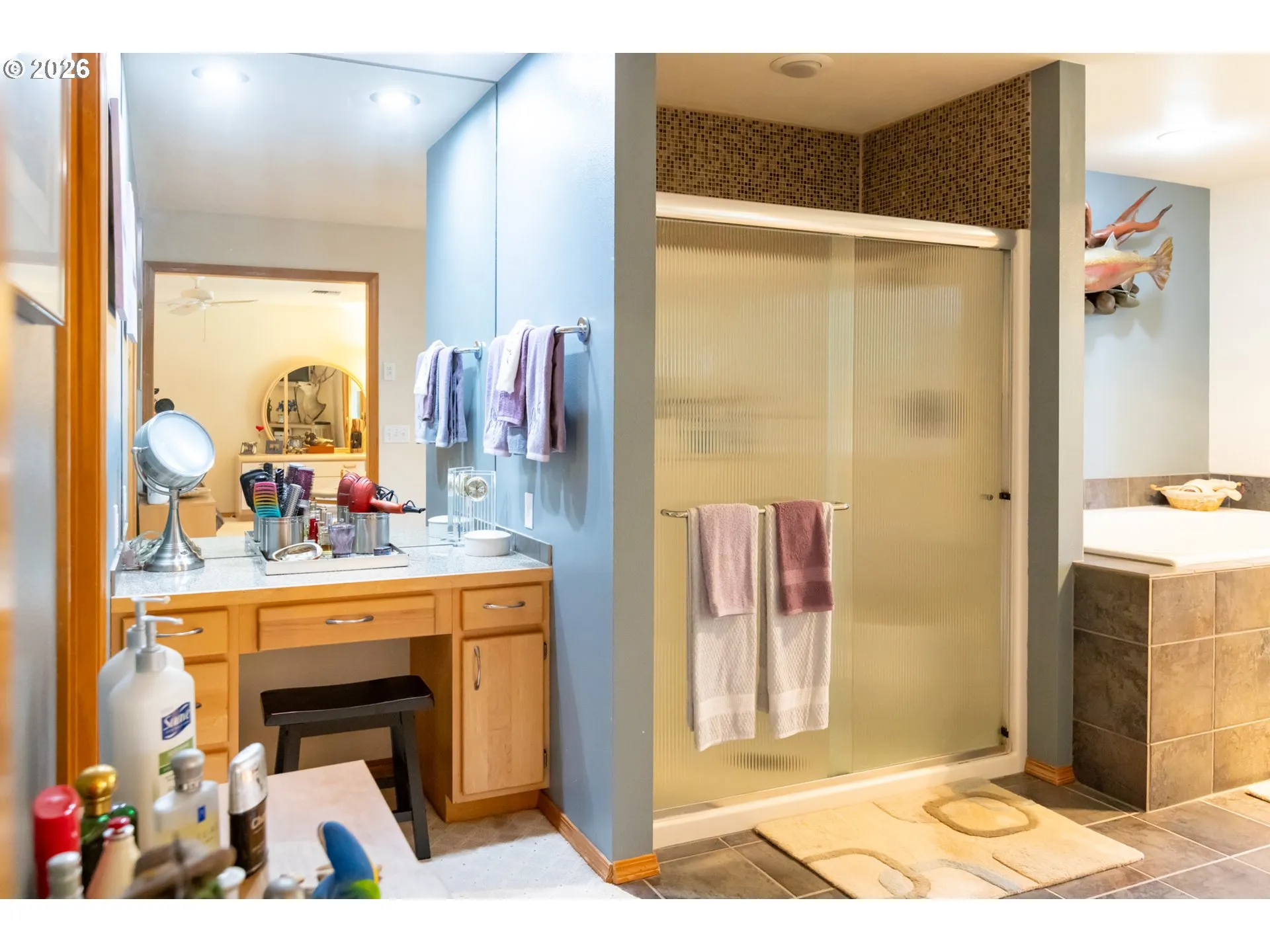 Bathroom, Attached-Walk in Shower