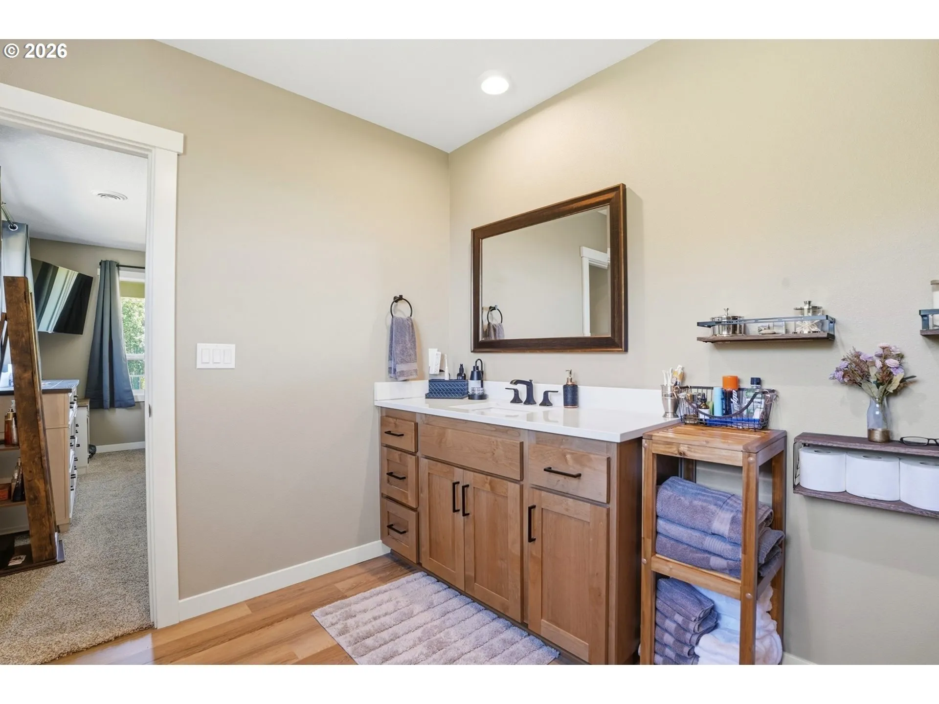 Primary Bedroom-Attached Bathroom