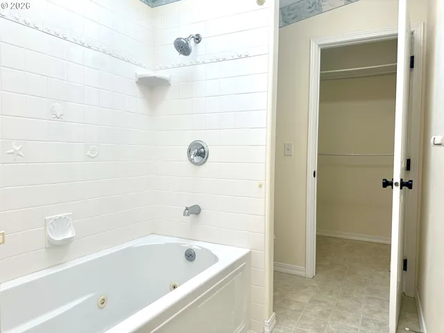 Attached Bathroom #1-Walk-In Closet