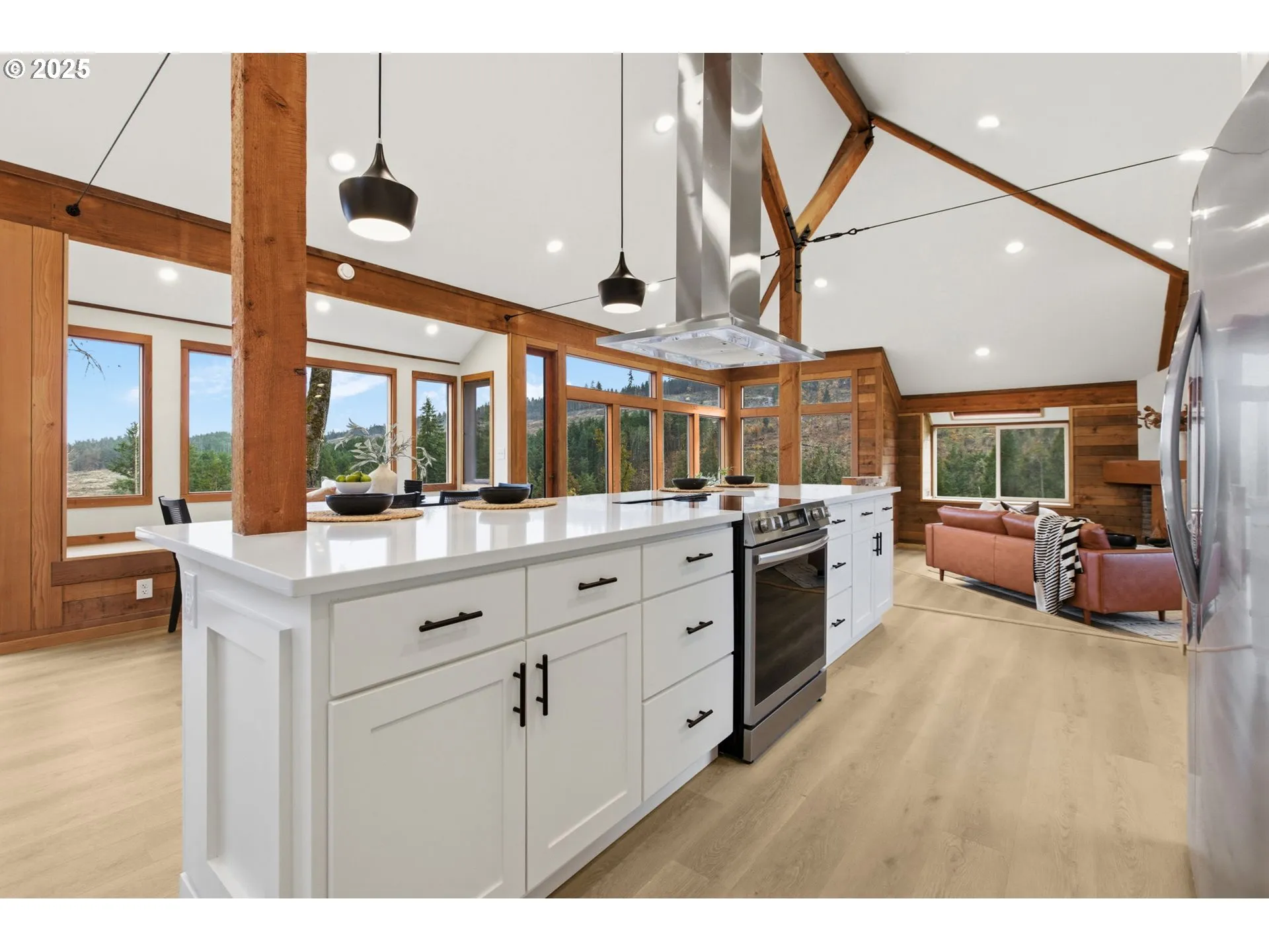 Kitchen/Living Room-Island