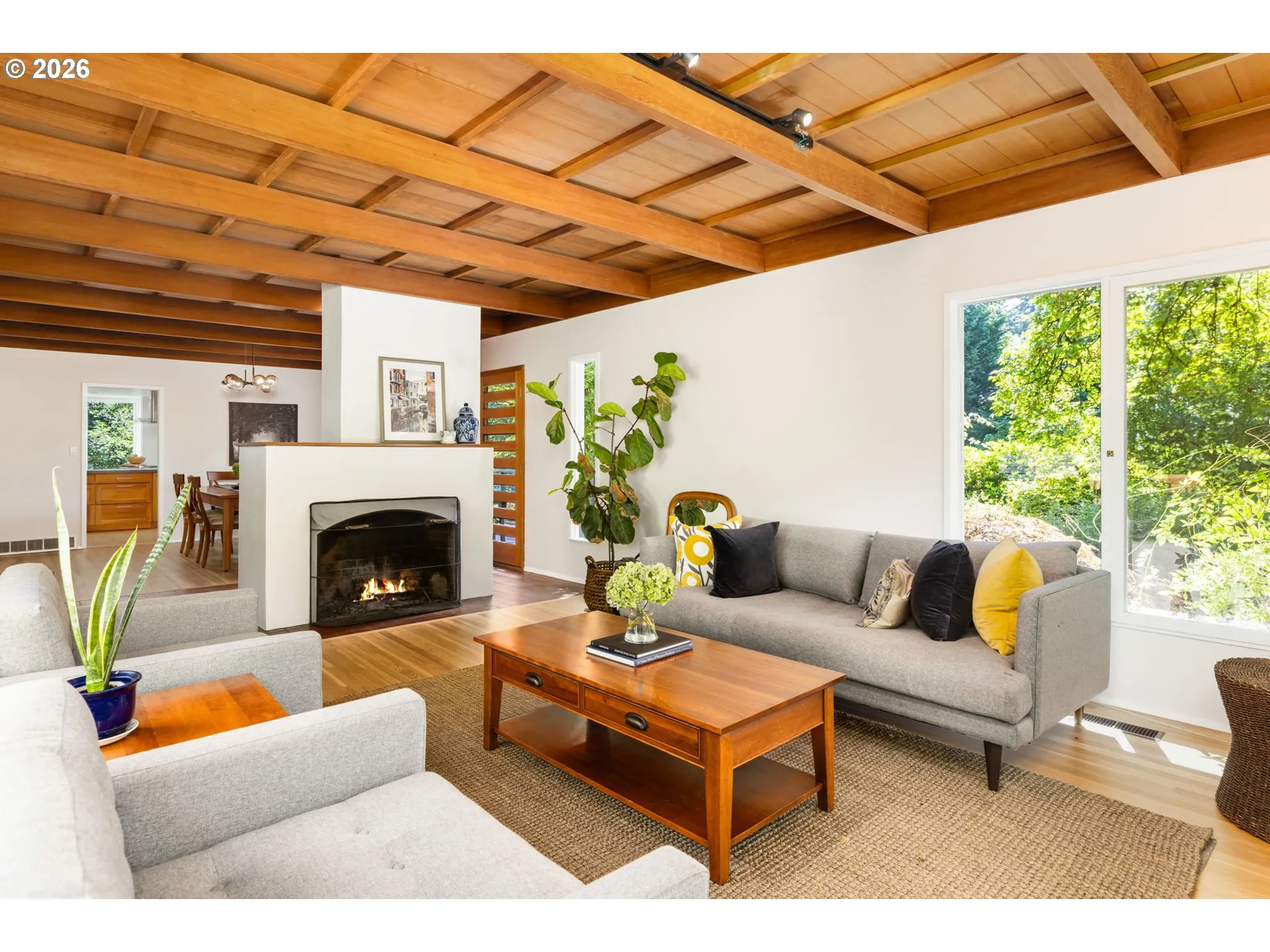 Living Room-Fireplace