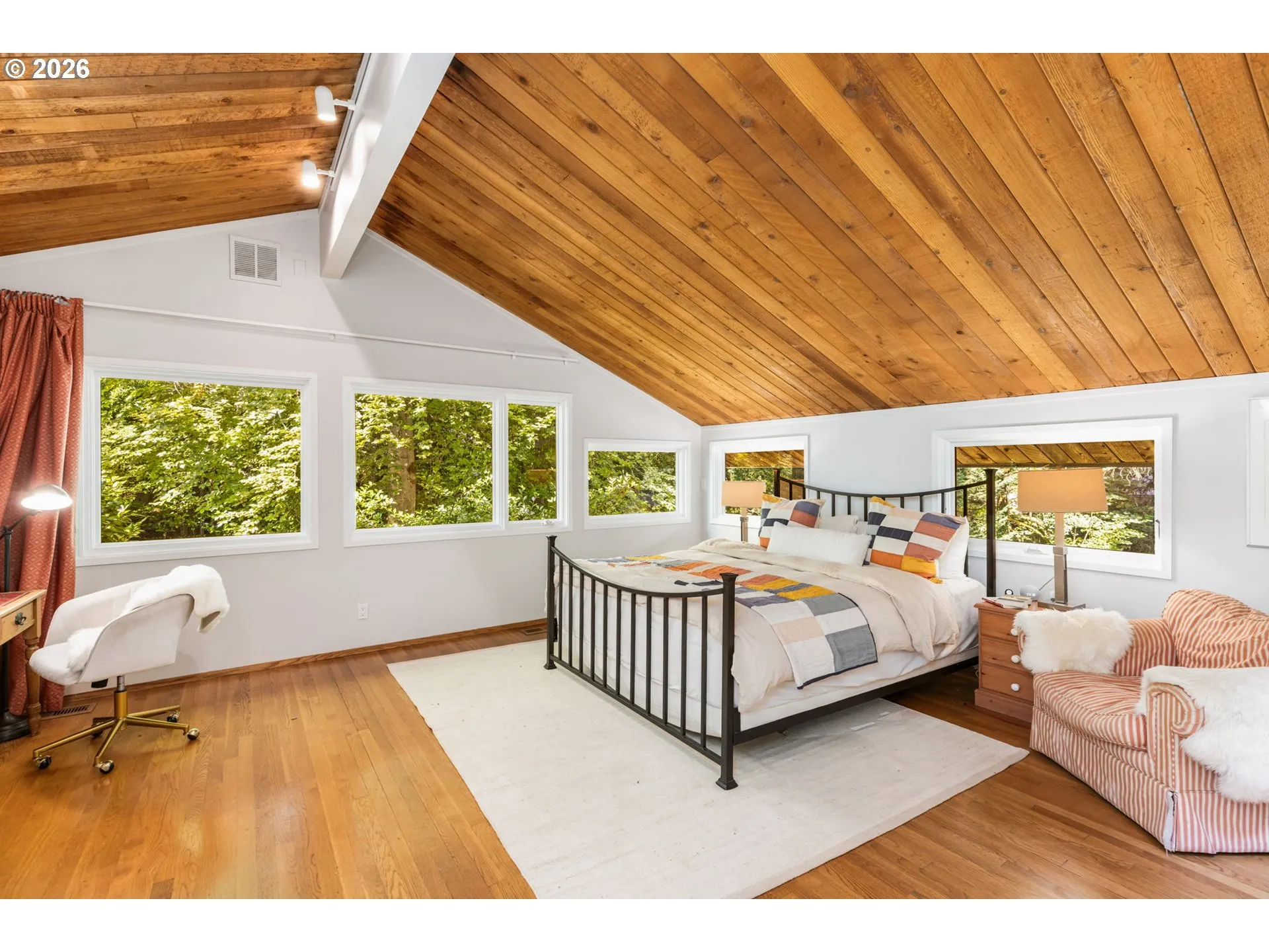 Primary Bedroom-Vaulted Ceilings