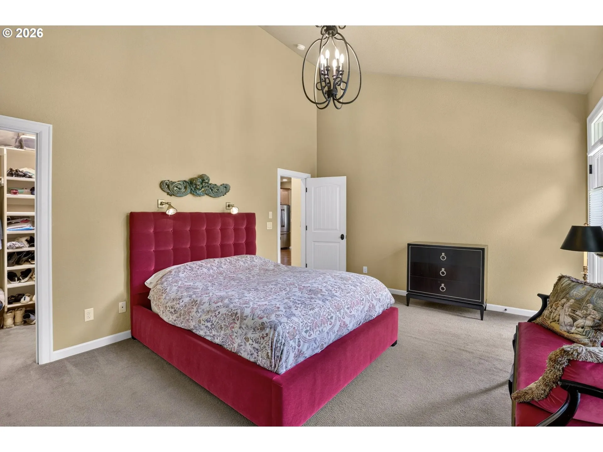 Primary Bedroom-Vaulted Ceilings