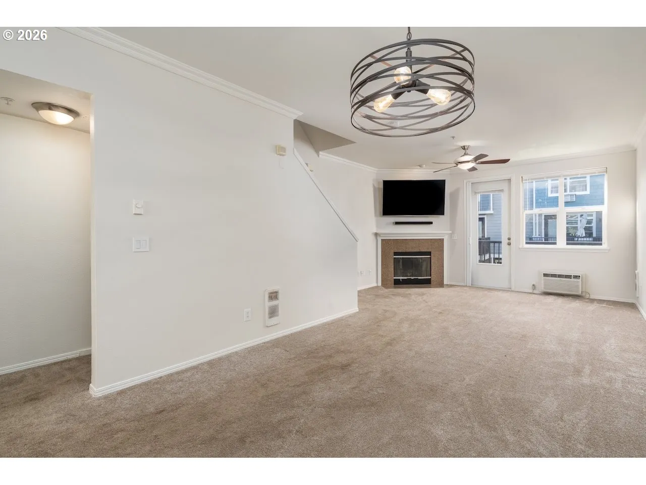 Living Room-Fireplace
