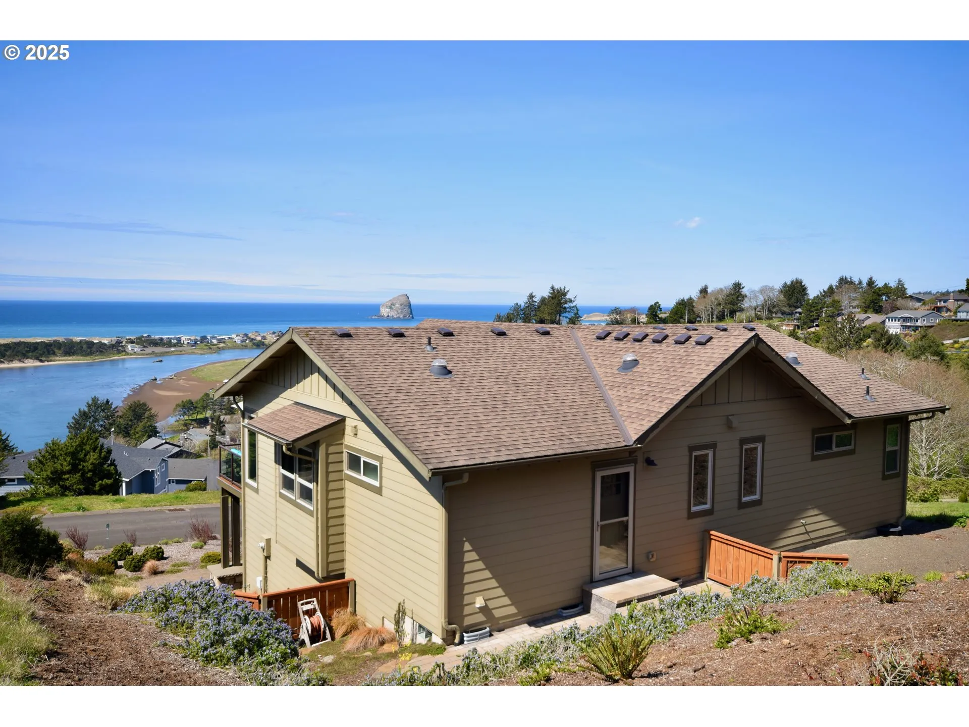 Backyard-View From