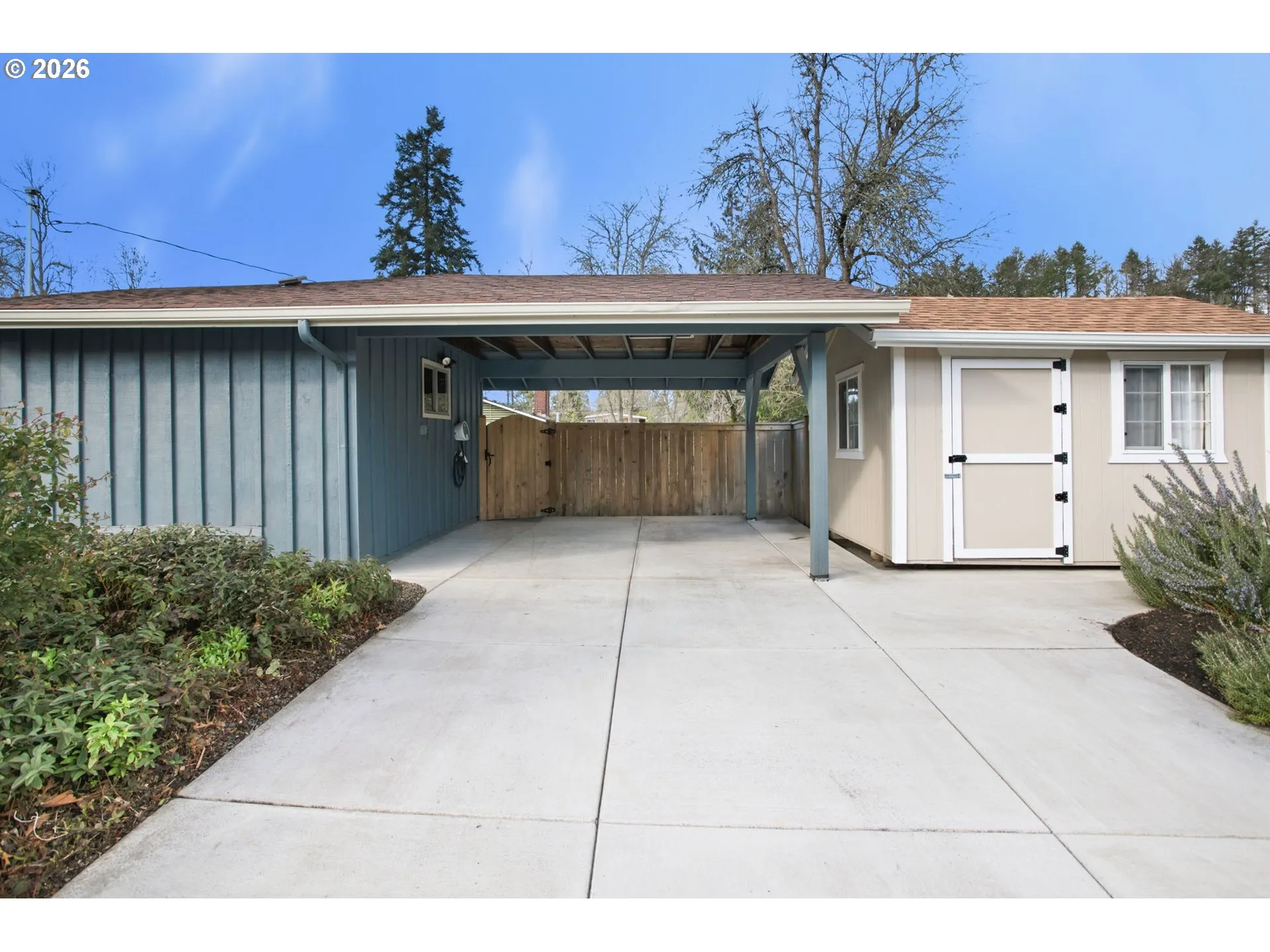 Exterior-East Facing