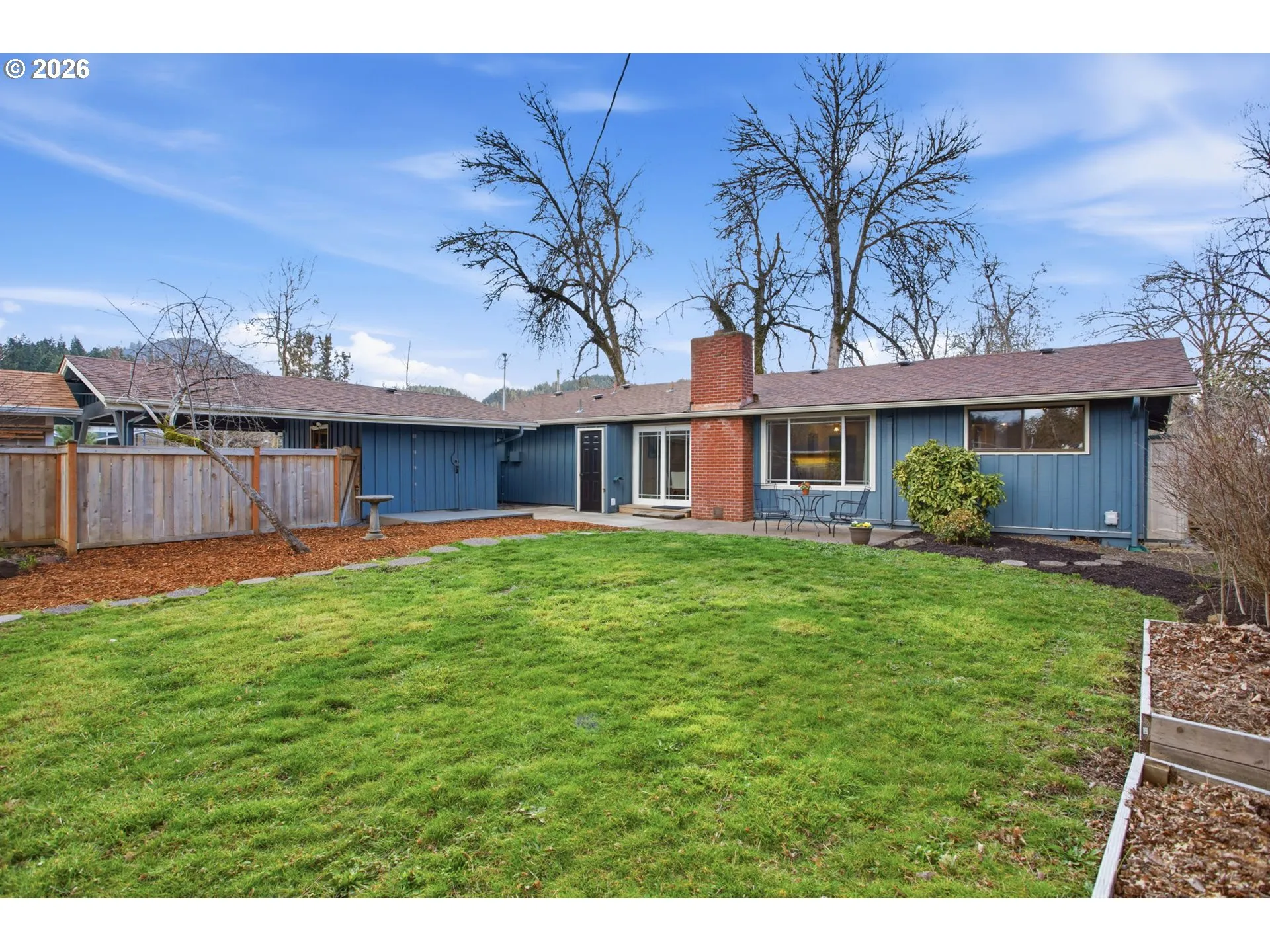 Backyard-View From