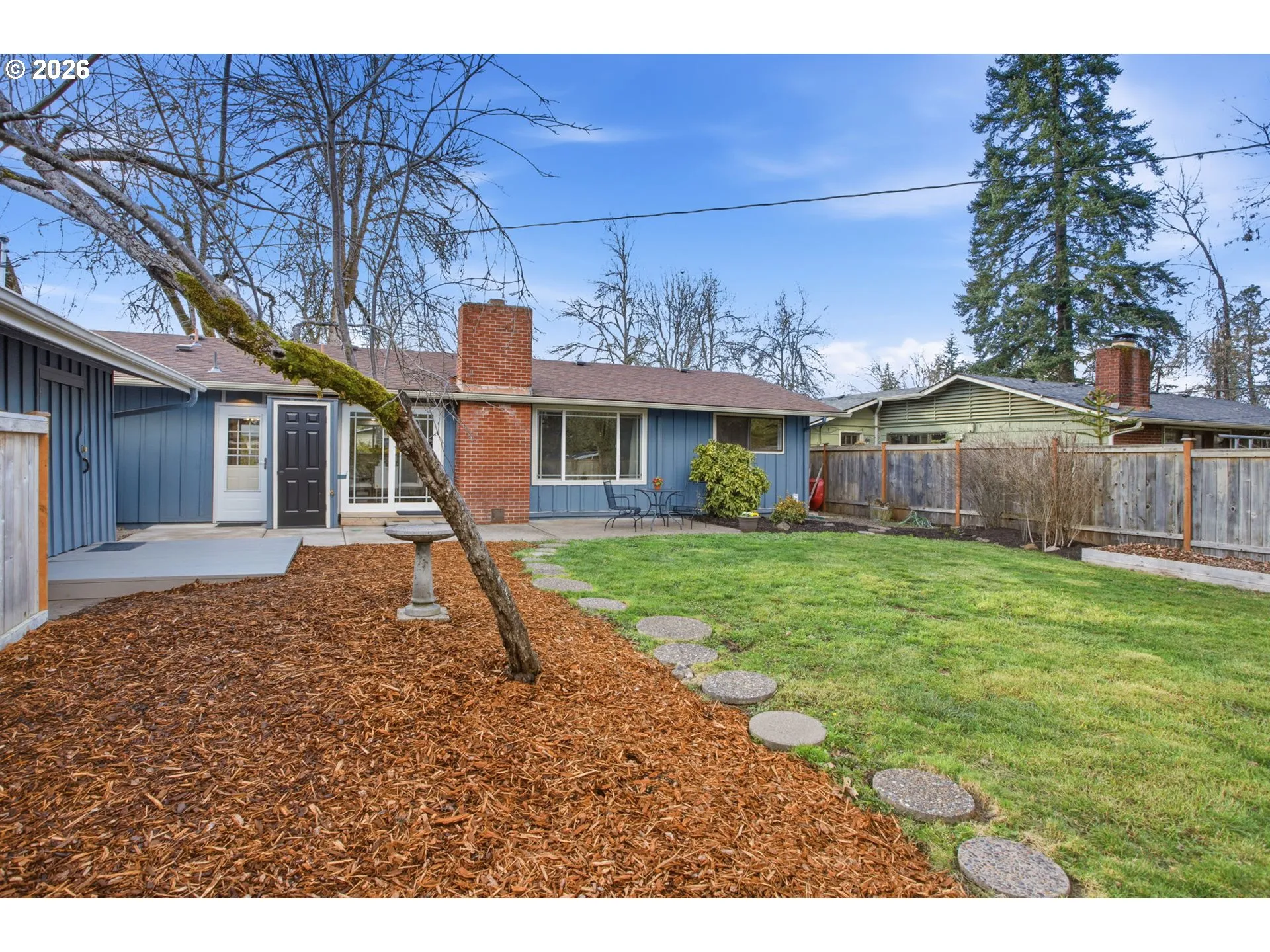 Backyard-View From