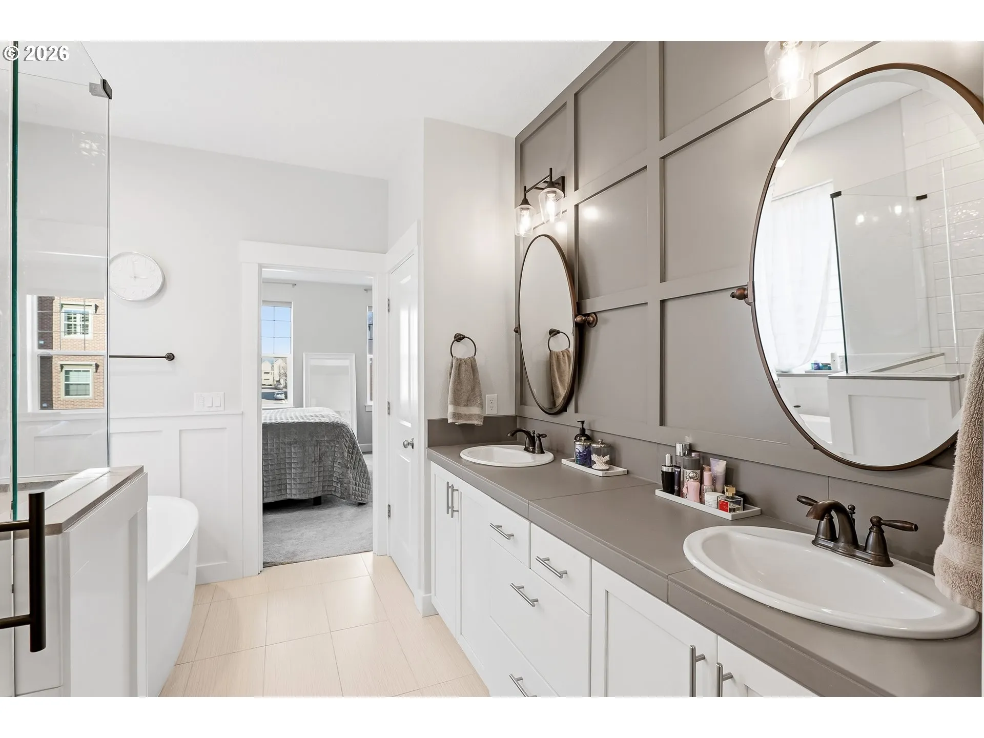 Primary Bedroom-Attached Bathroom