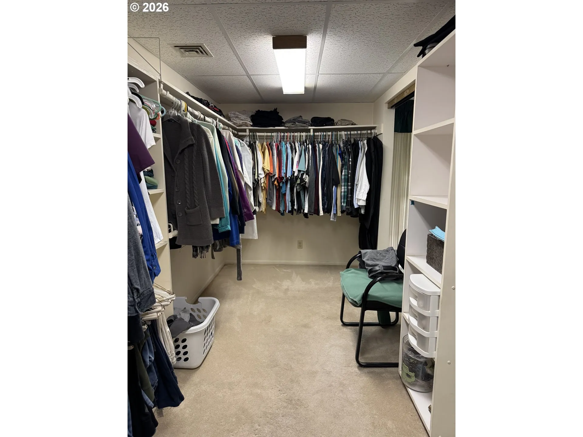 Bedroom, Owner's Suite-Walk-In Closet