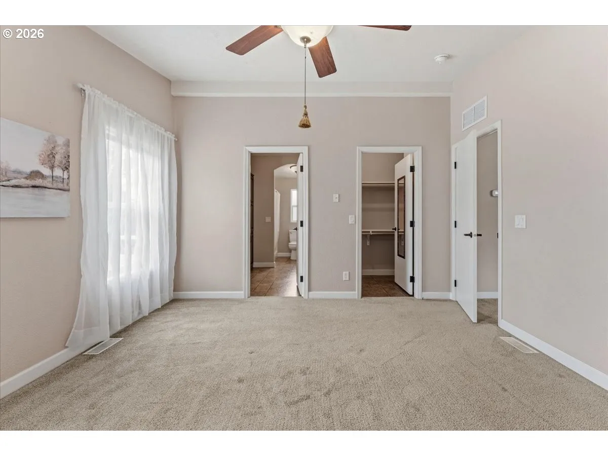 Owner's Suite Bedroom-Vaulted Ceilings