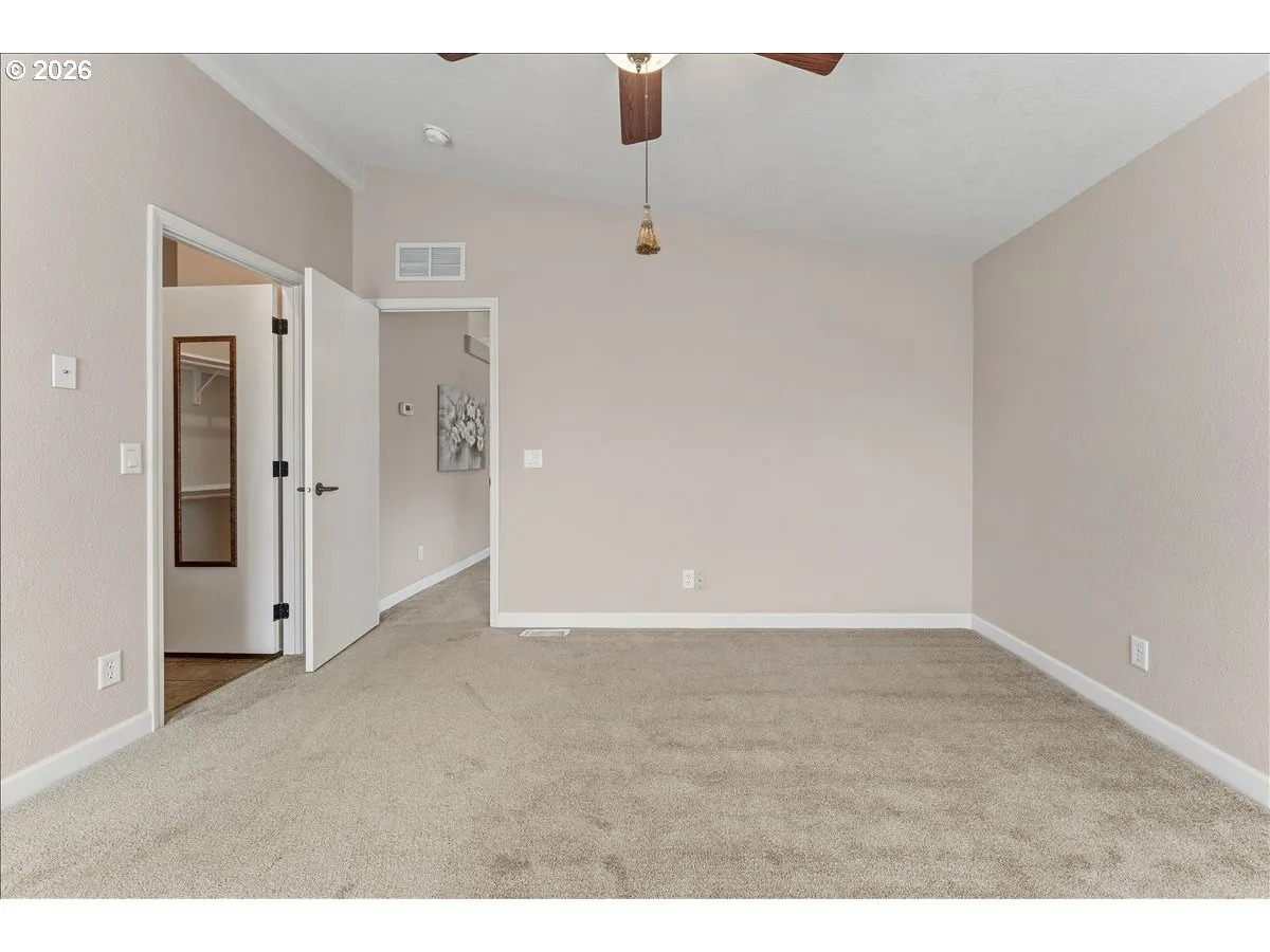 Owner's Suite Bedroom-Vaulted Ceilings