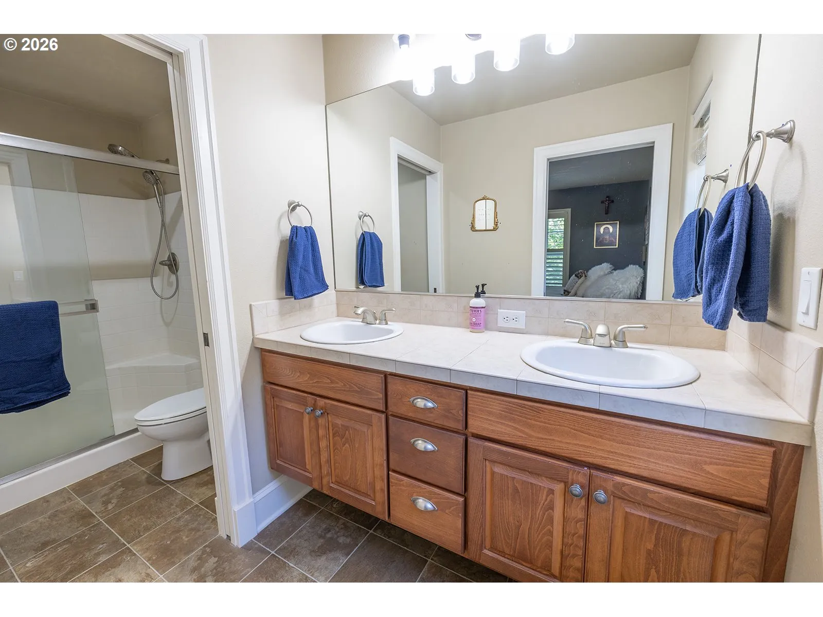 Primary Bedroom-Attached Bathroom