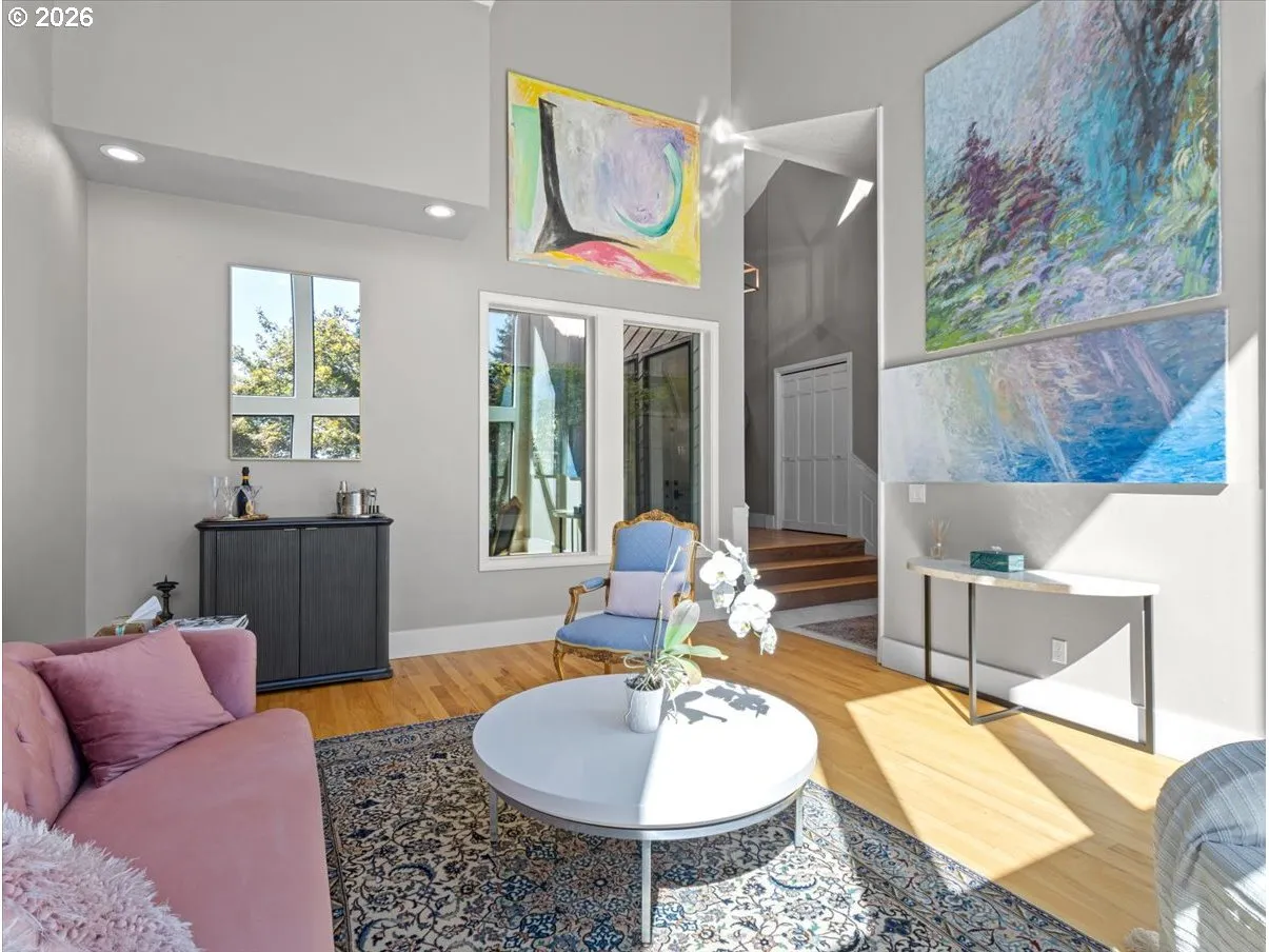 Living Room-View From