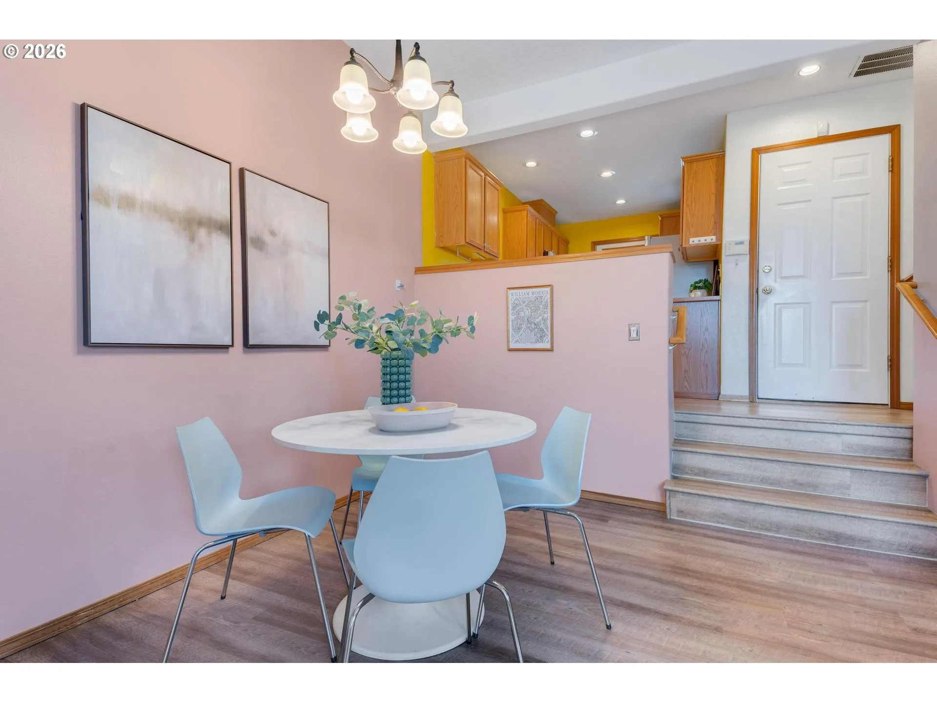 Dining Room-Vaulted Ceilings