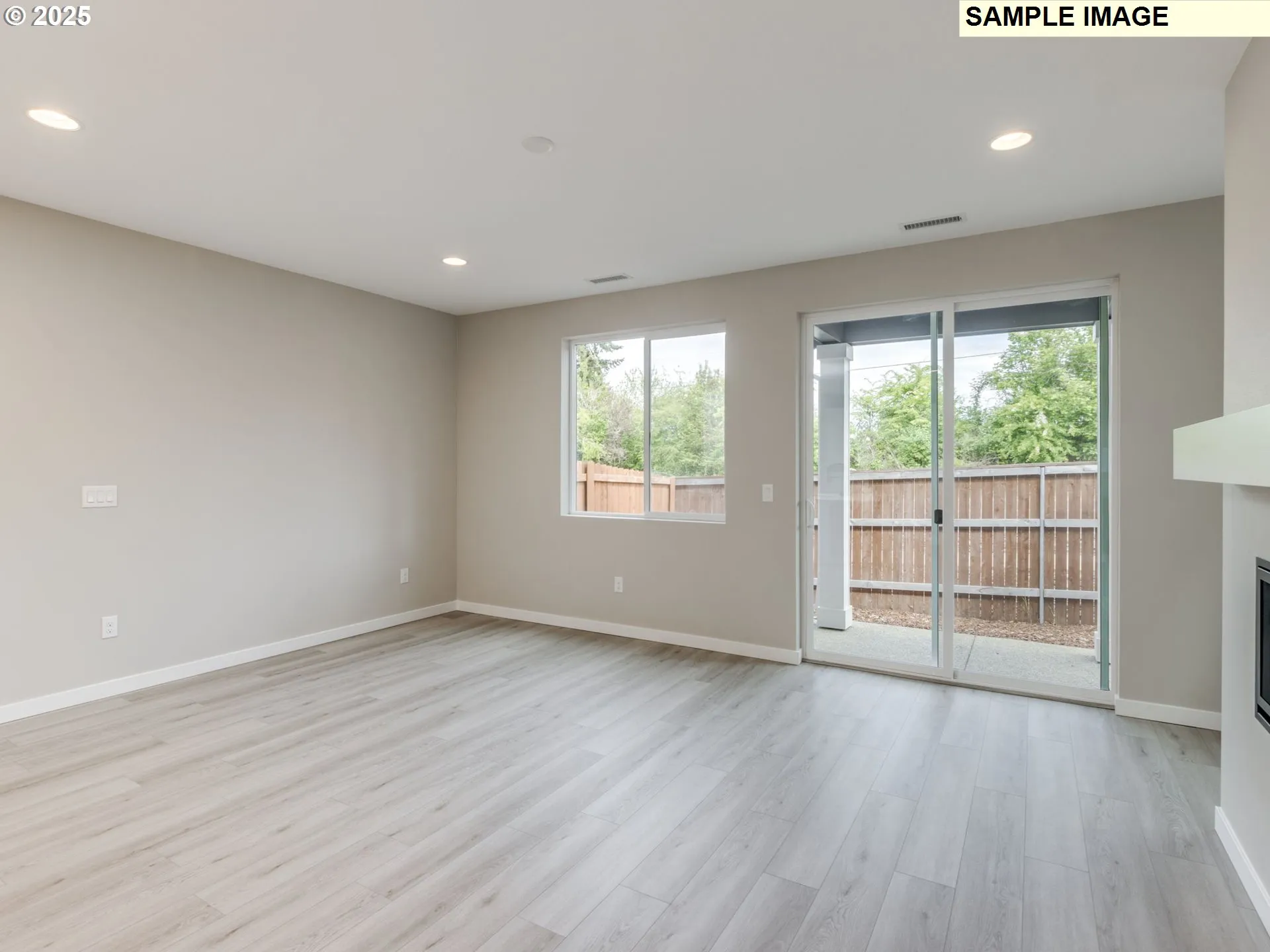 Living Room-Fireplace
