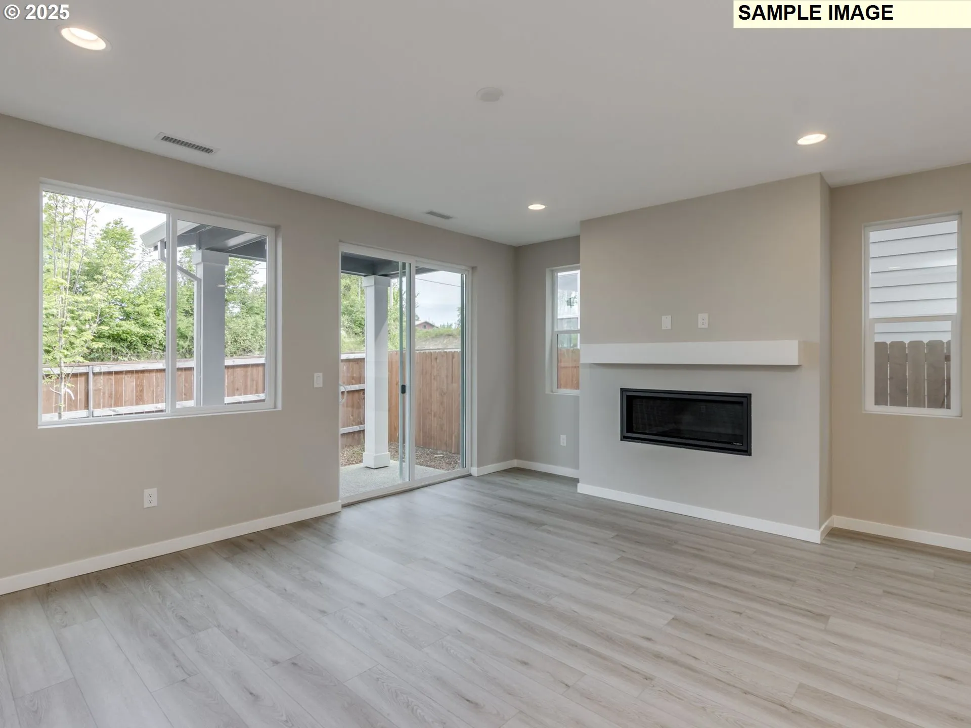 Living Room-Fireplace