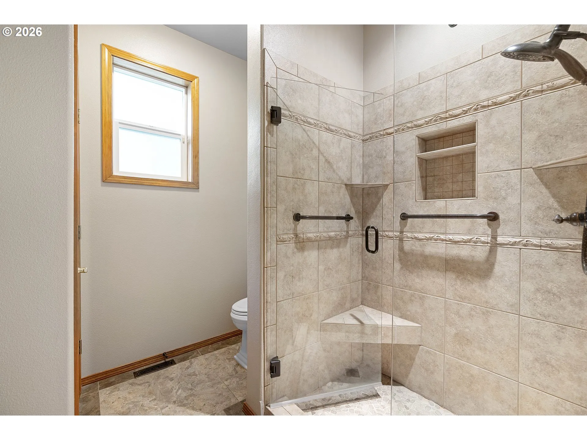 Bathroom, Attached-Walk in Shower