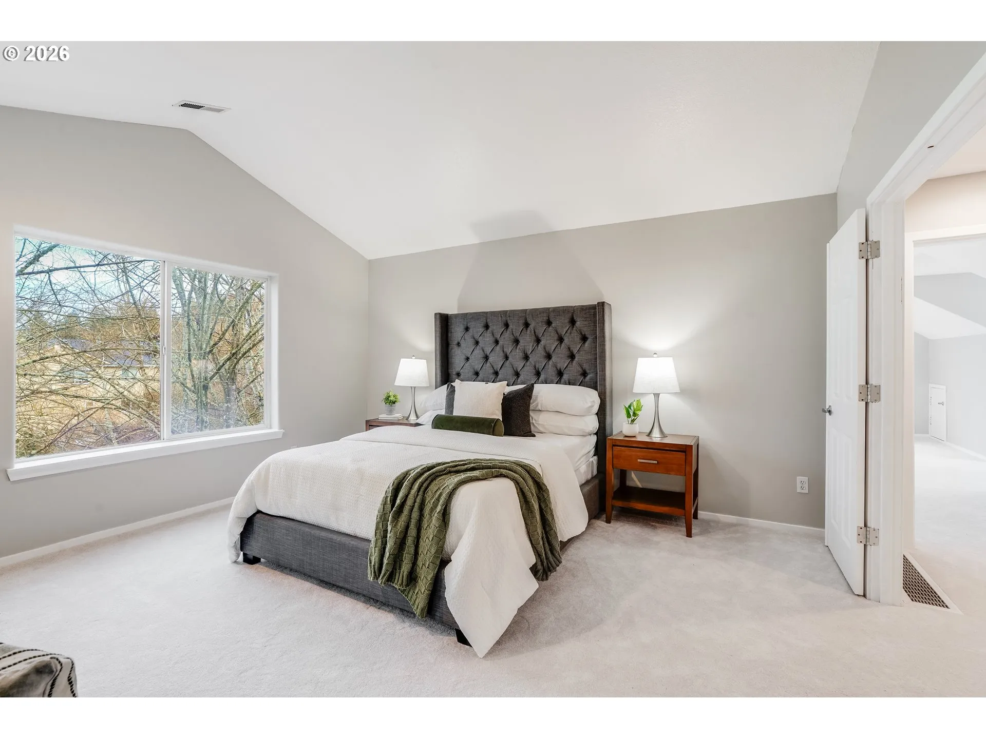 Primary Bedroom-Vaulted Ceilings