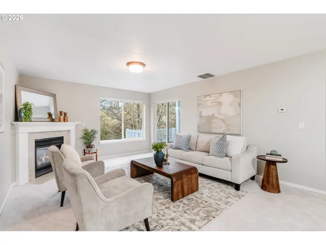 Living Room-Fireplace