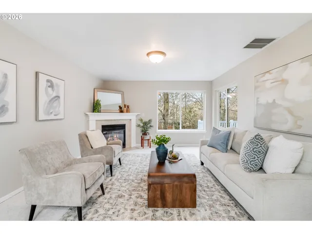 Living Room-Fireplace